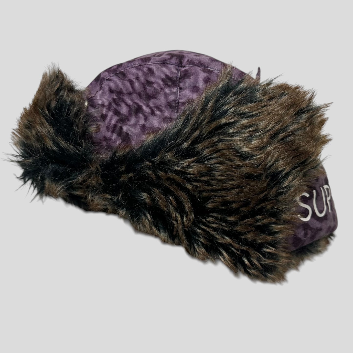 Supreme 2014 Liberty Leopard Corduroy Stash Pocket Trapper Hat
