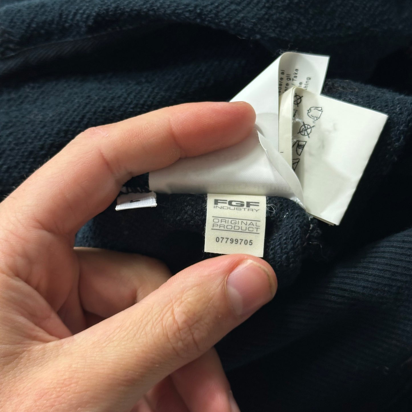 CP Company 2010 Navy Goggle Hoodie - M/L