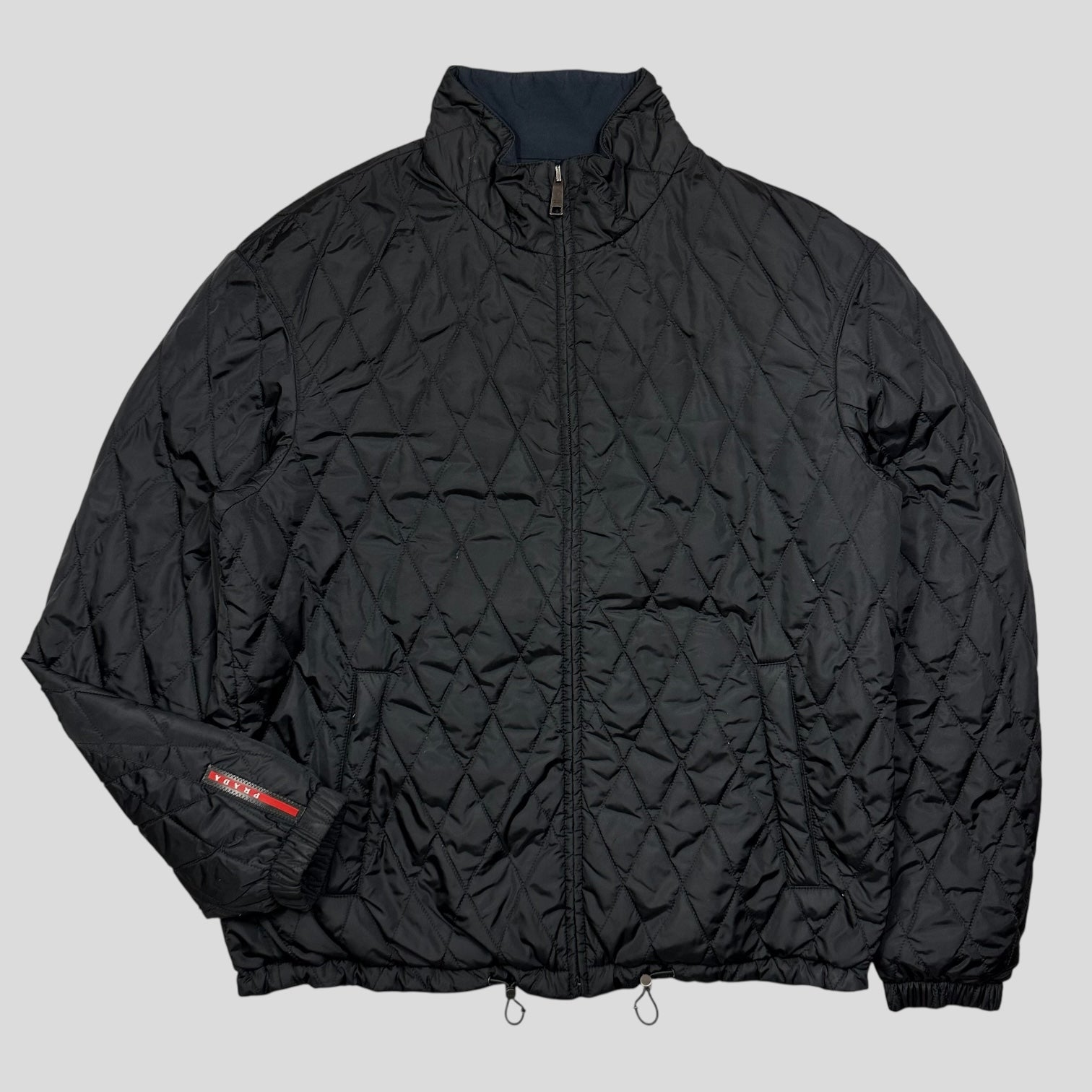 Prada 2014 Reversible Goretex Diamond Stitch Puffer Jacket