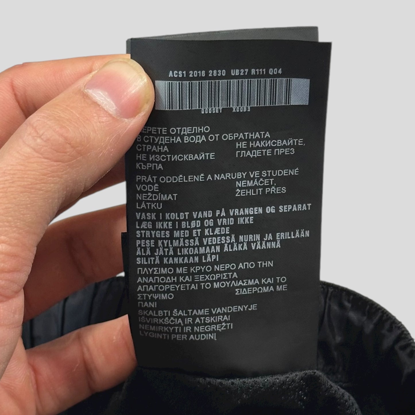 Prada Milano 2018 Black Nylon Red Tab Swim Shorts - IT48 (M)