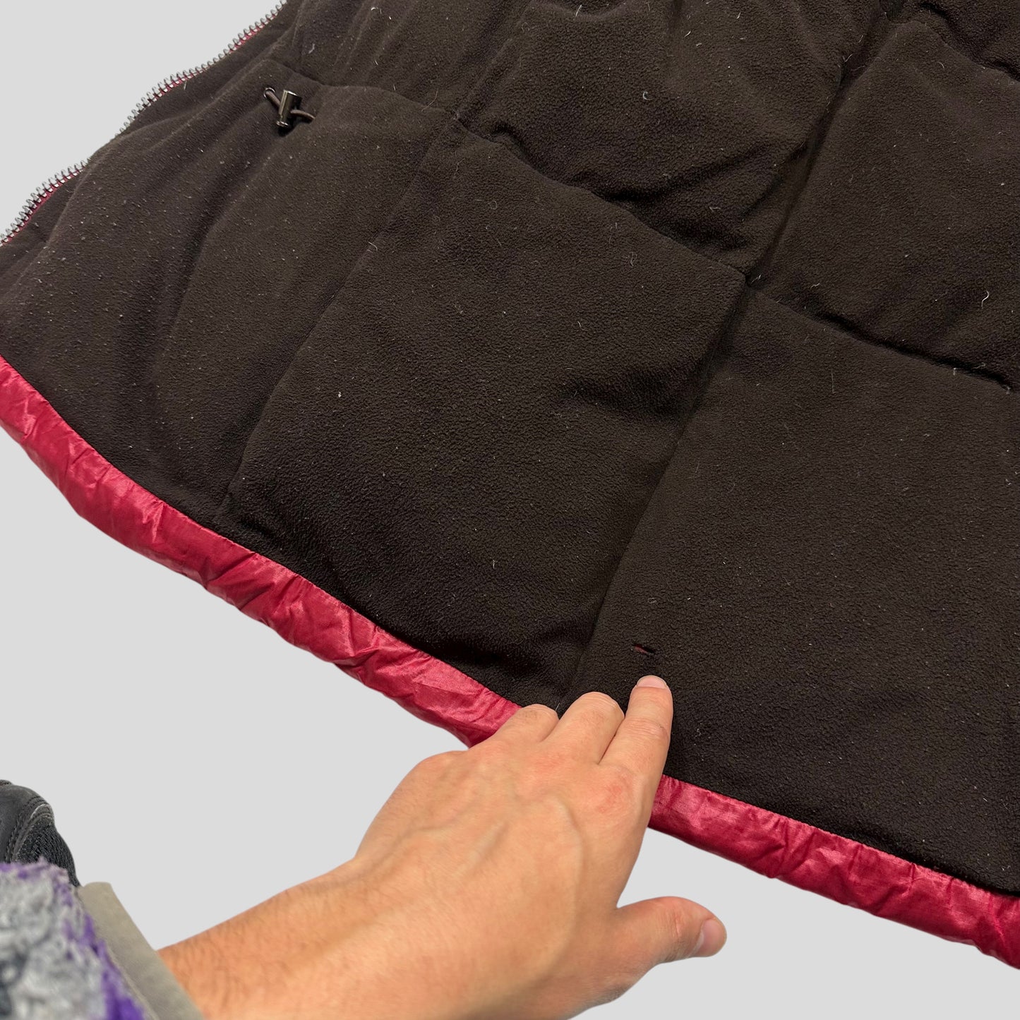 Prada Sport AW00 Nylon Down & Fleece Puffer Jacket - IT48 (M)