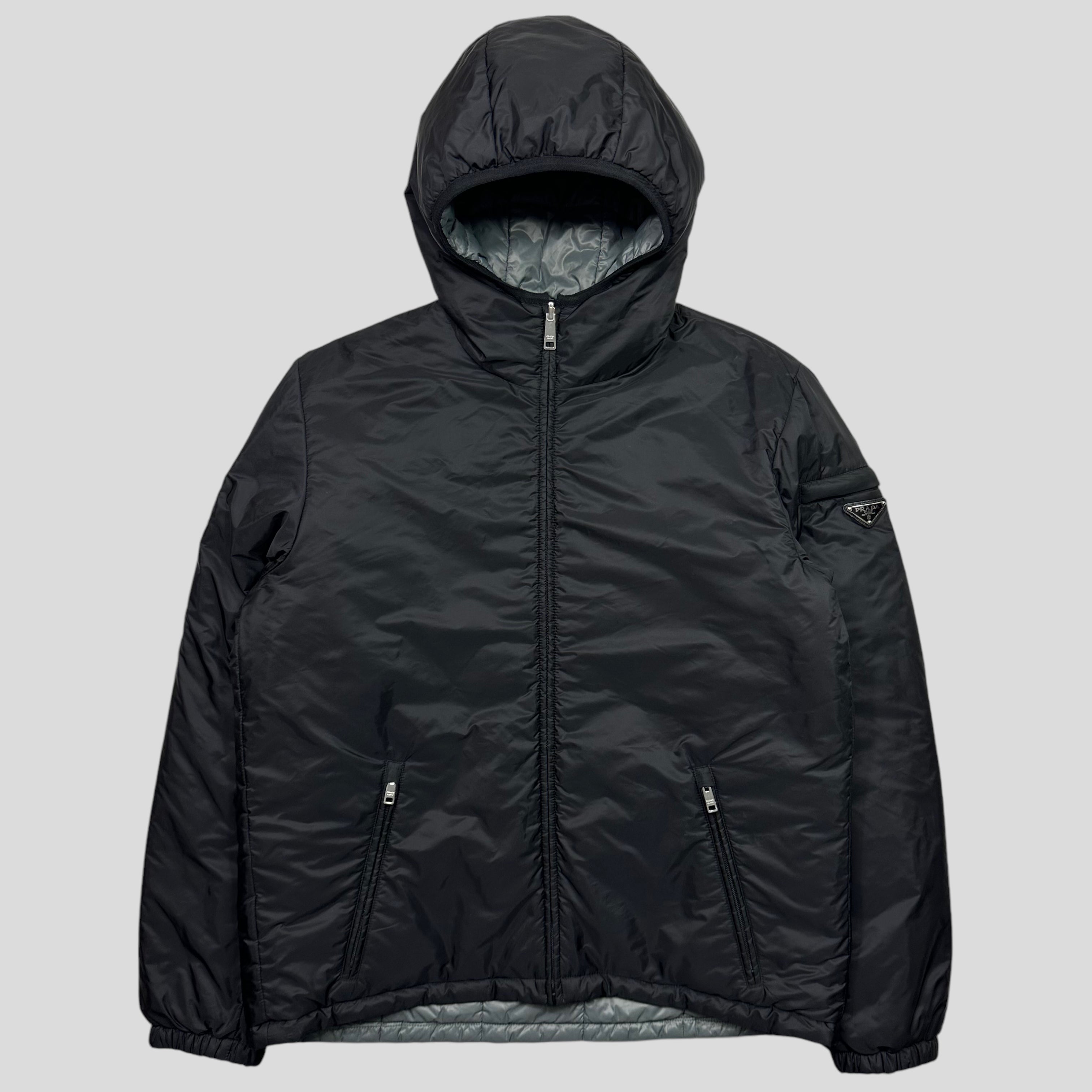 Prada reversible nylon jacket best sale