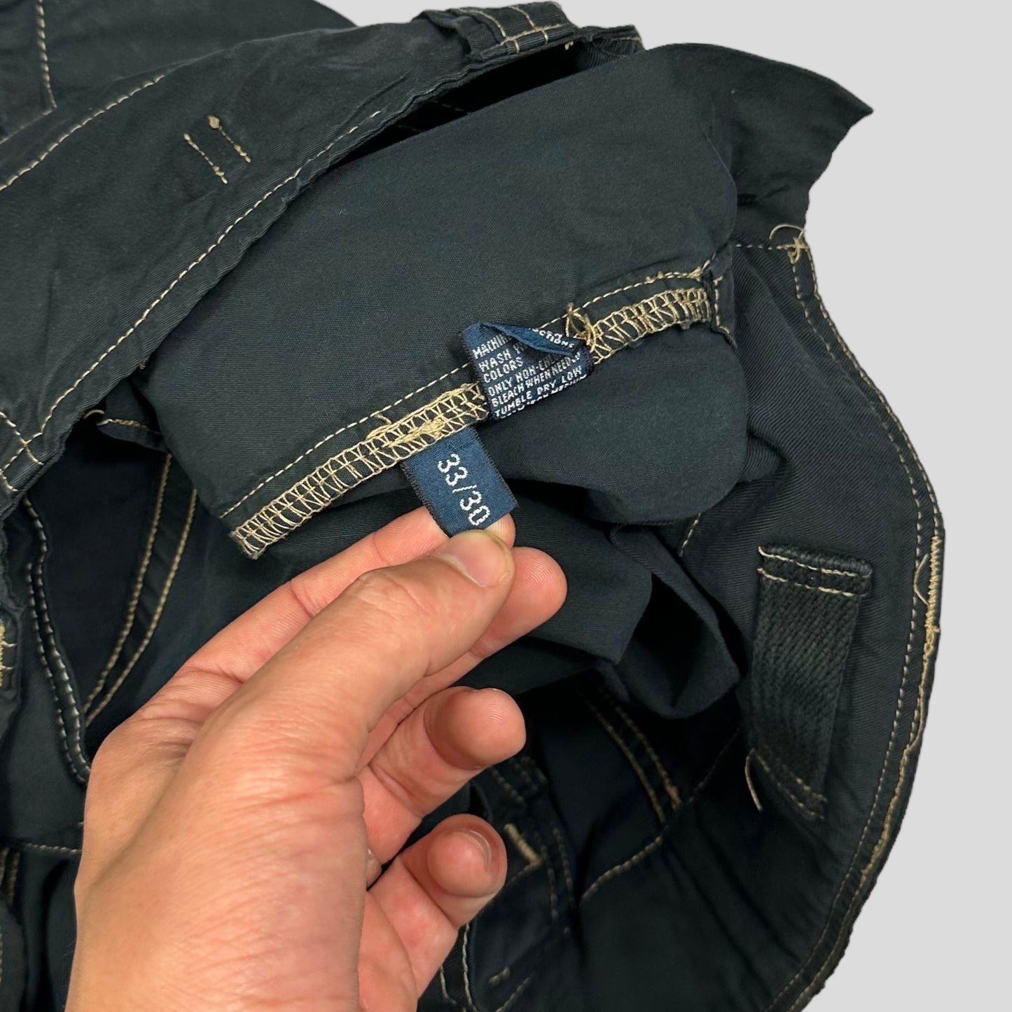 Polo 90’s Ralph Lauren Multipocket Contrast Cargo’s - 33-36