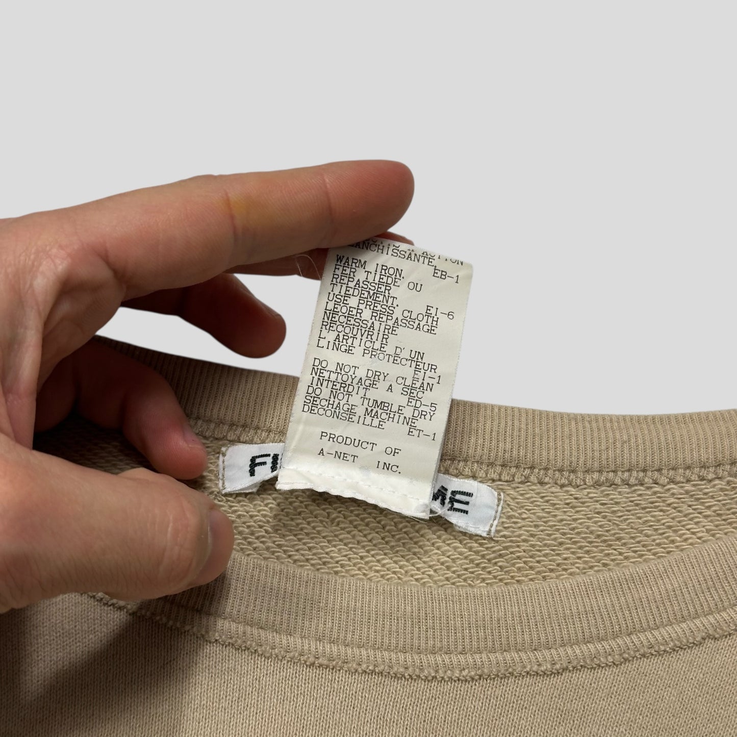 Final Home 2001 Graphic Logo Sweatshirt - M/L