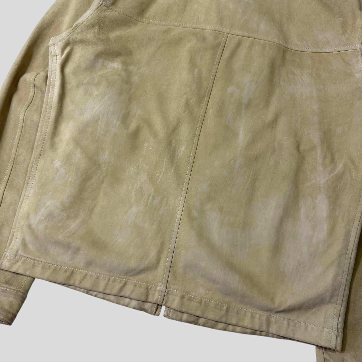 CP Company 00’s Suede Leather Harrington Work Jacket - M
