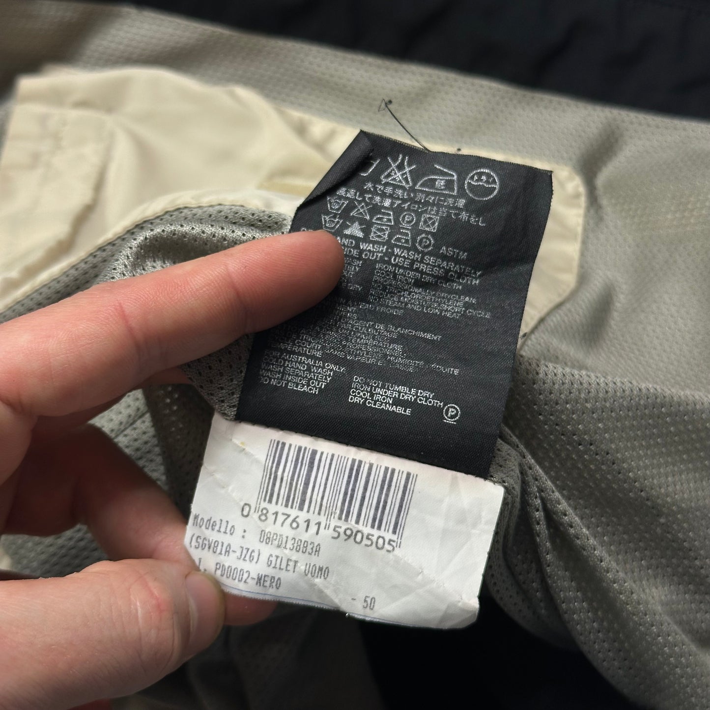 Prada Sport 00’s Goretex Mesh Lined Nylon Gilet Jacket - IT50 (M)