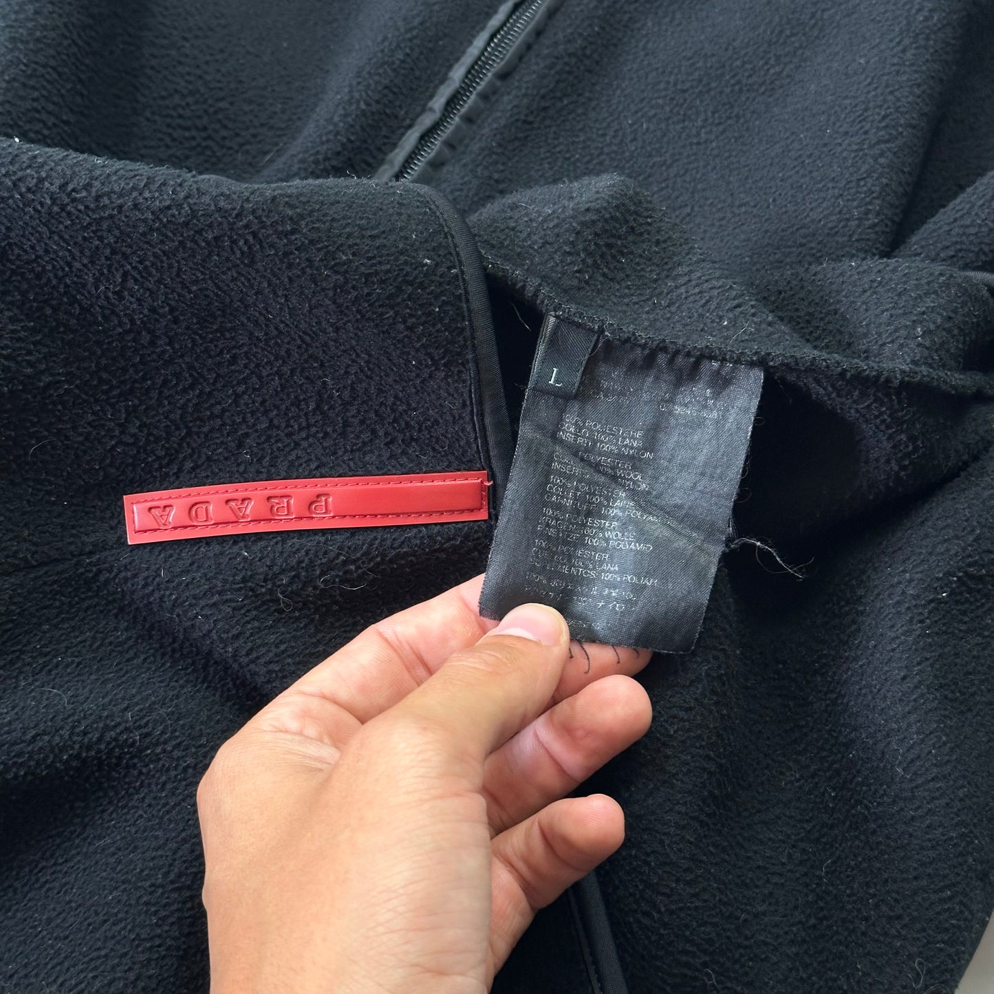 Prada Sport 00’s Stash Pocket Fleece - M/L