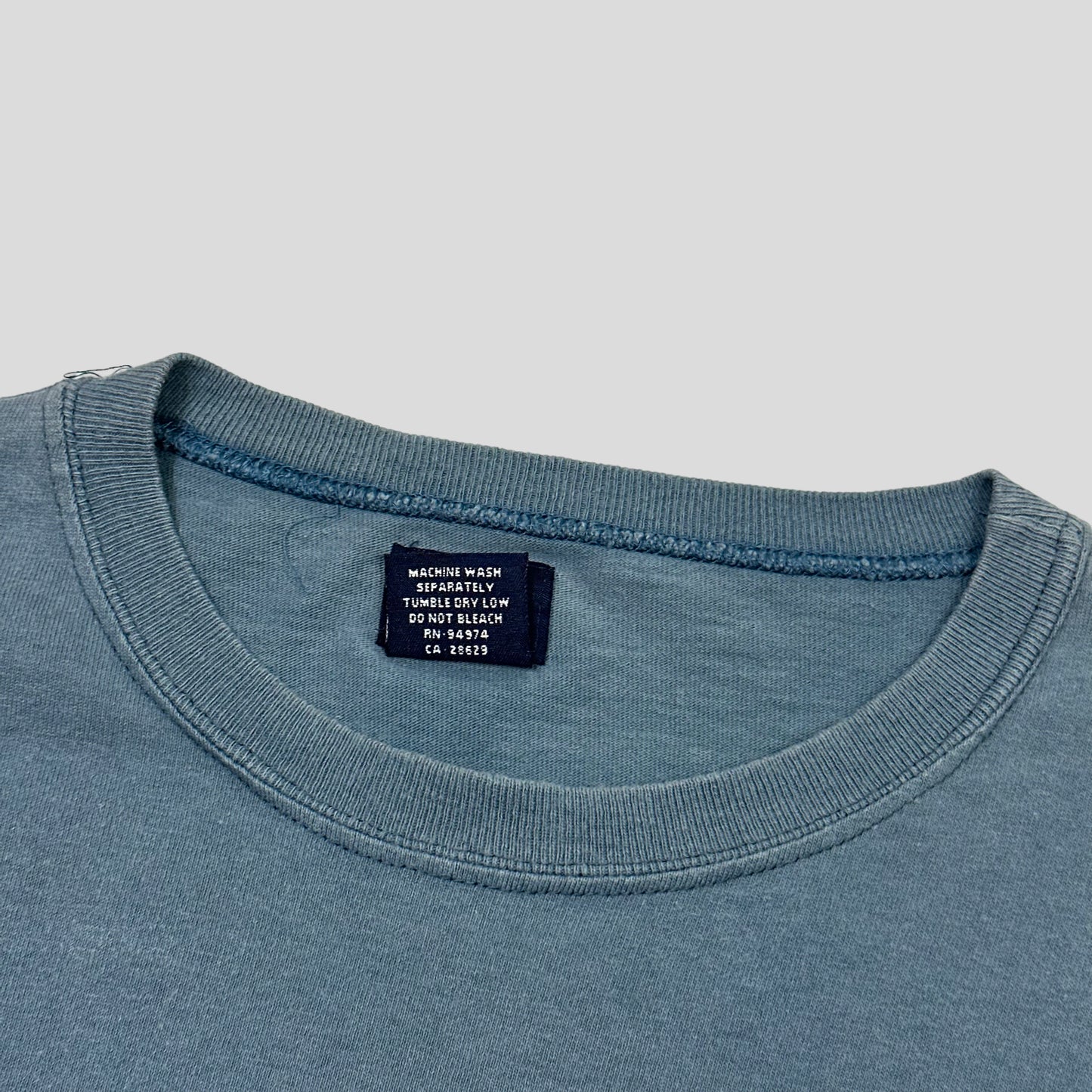 Stussy 90’s Embroidered Stock Logo Striped LS - S/M