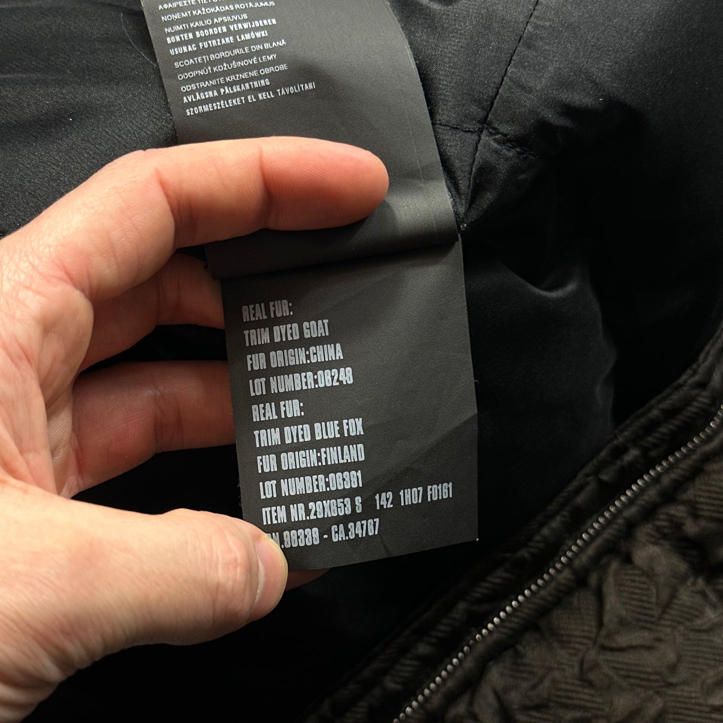 Prada 2014 Extreme Fur Hooded Silk & Wool Textured Puffer Jacket - IT44 (S)