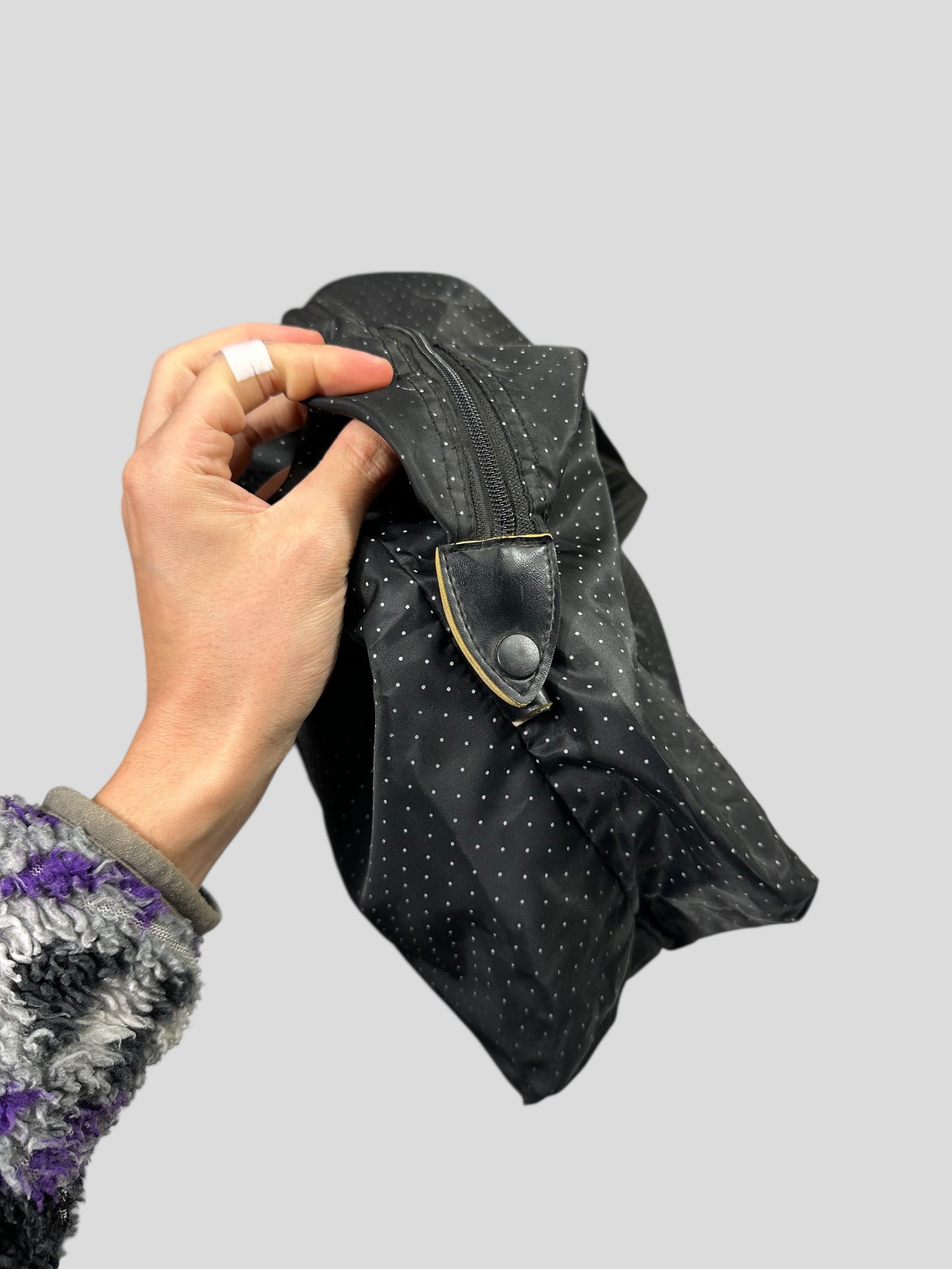 Porter Yoshida x X-Large Polkadot Nylon Tanker Modular Duffle Bag