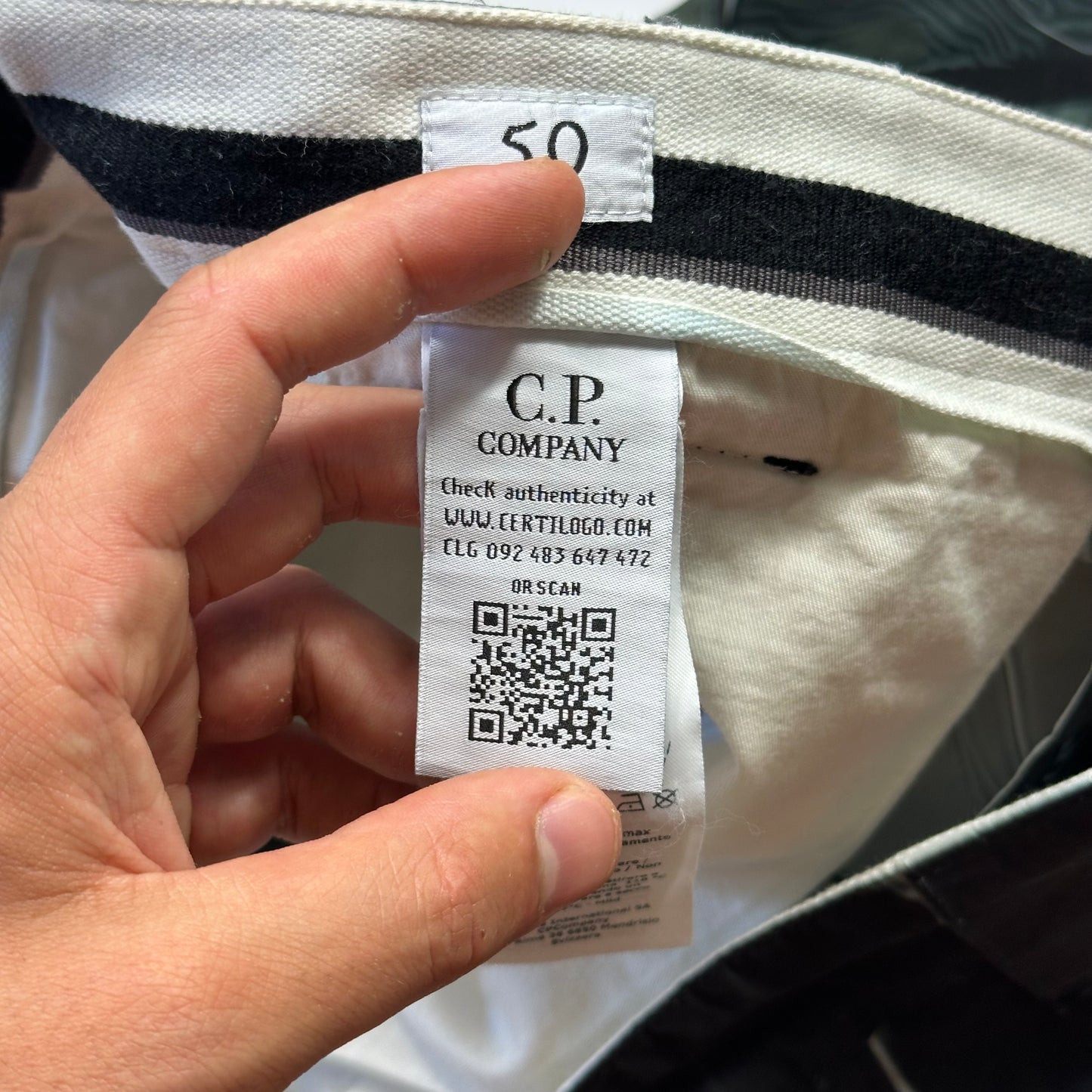 CP Company Metropolis Tracery Cargo Shorts - IT50 (34-36)