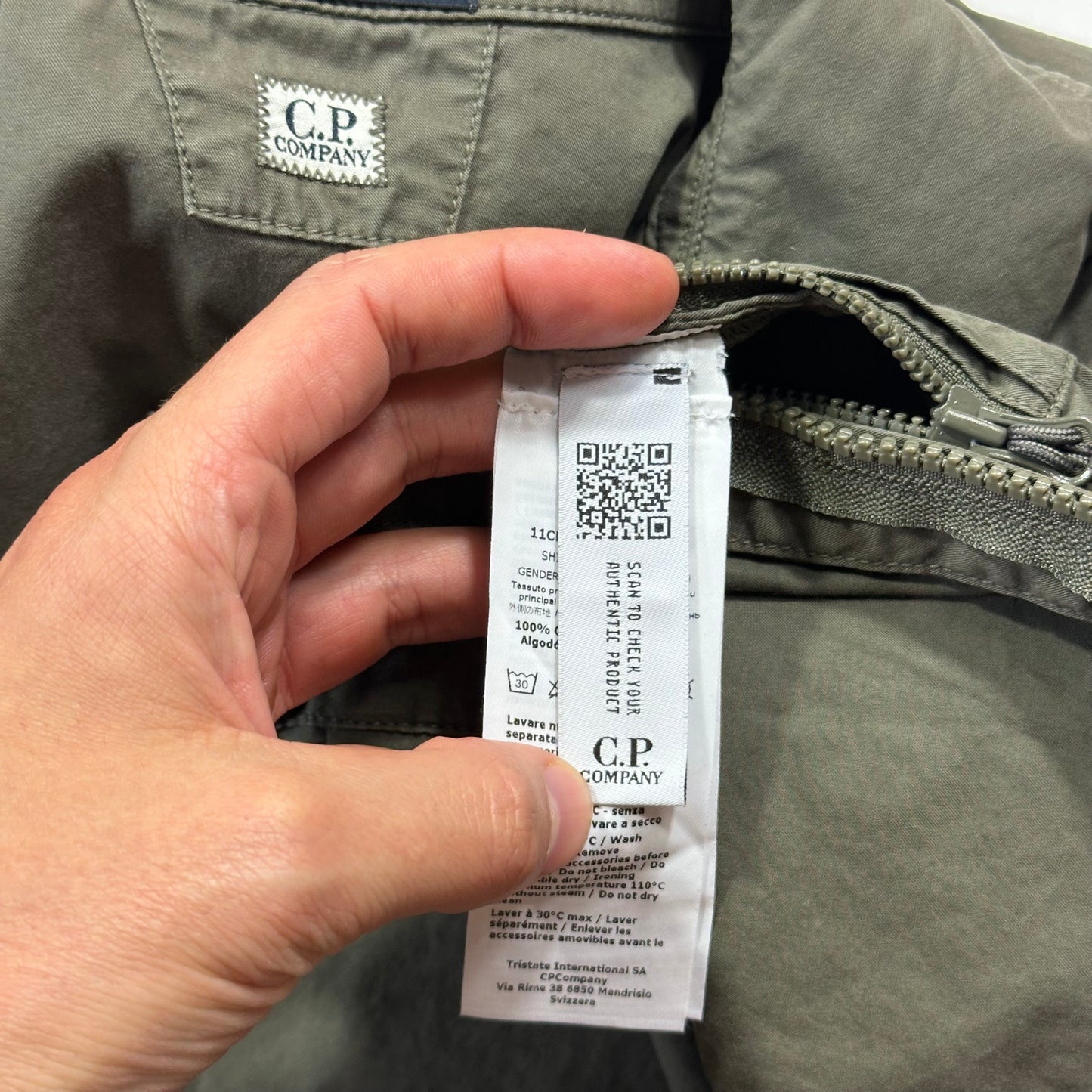 CP Company SS21 Metropolis Badge Overshirt Jacket - S