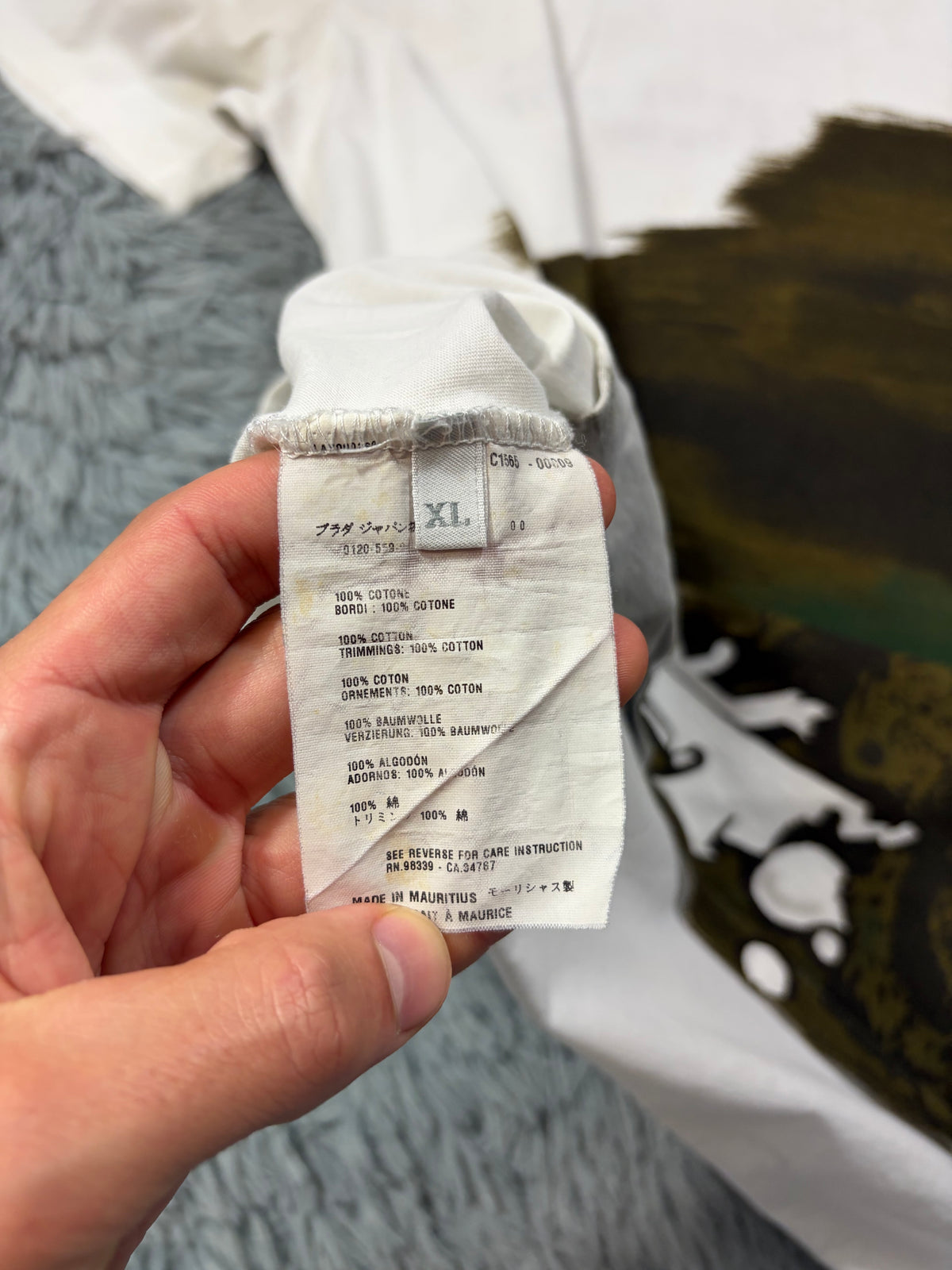 Prada Sport 2007 Unspoken Dialogue Graphic T-shirt - L/XL