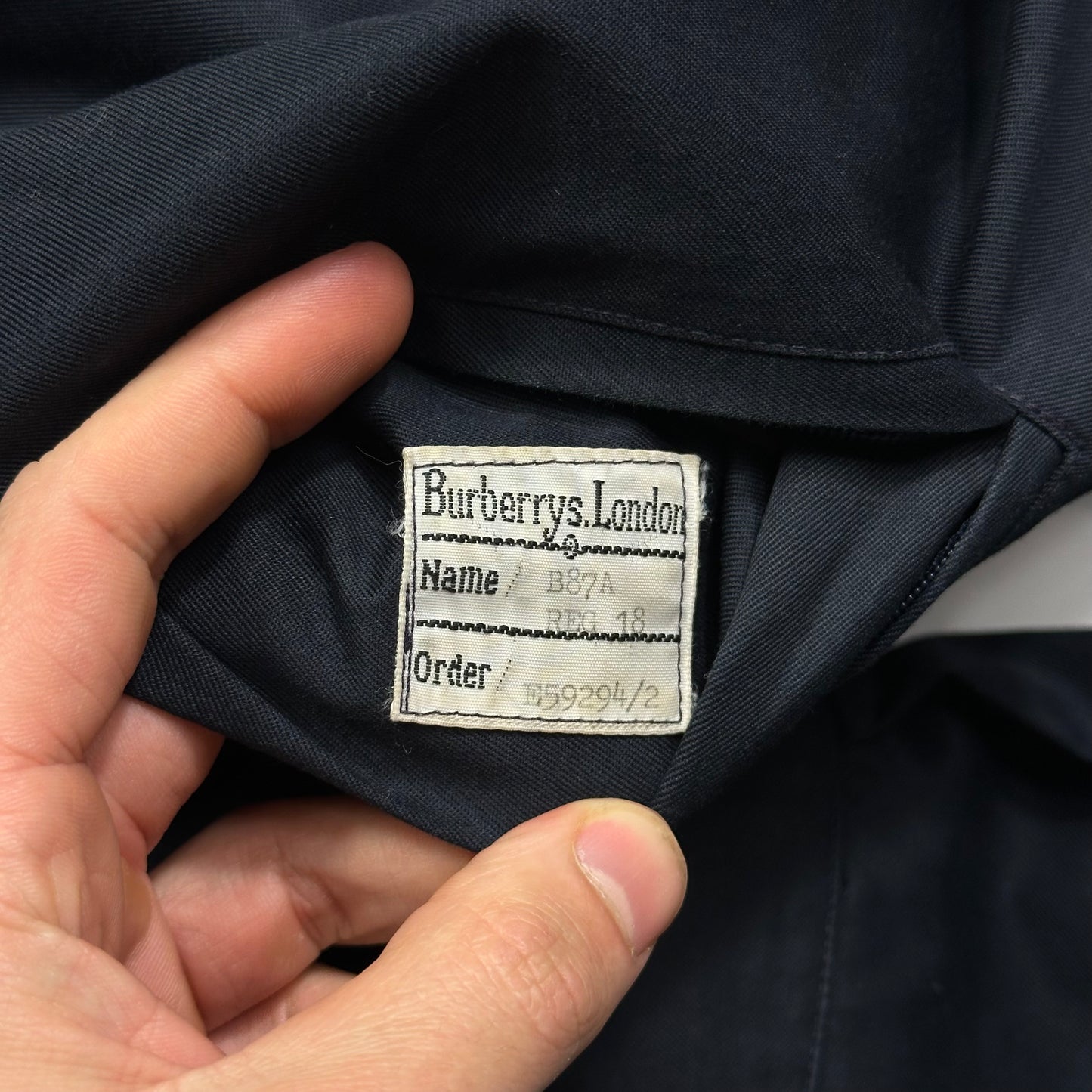 Burberry Sport 90’s Nova Check Wool & Cotton Reversible Harrington Jacket - L