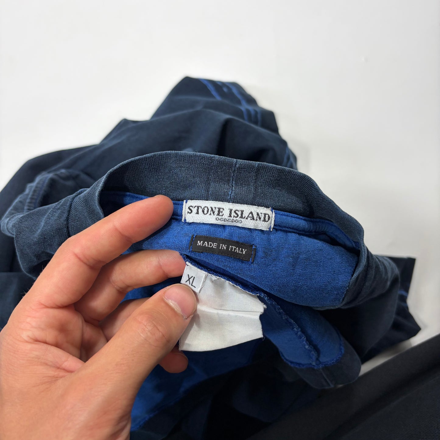 Stone Island SS03 Sublimation Acid Print Marina Logo T-shirt - XL (L)