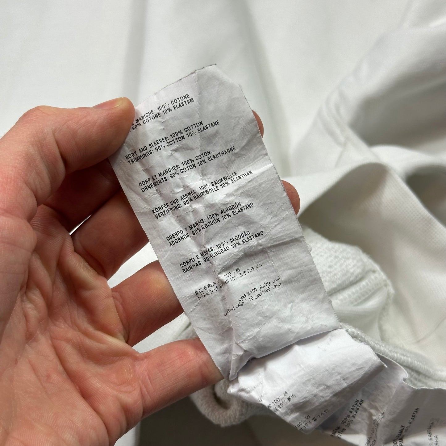 Prada Sport 2012 Red Tab White Cotton Pullover Hoodie - M