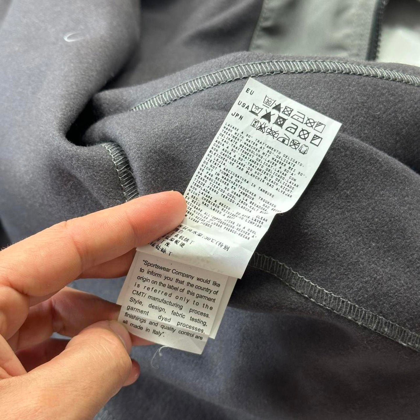 CP Company AW08 Baruffaldi Technical Formula Steel Jacket - IT48 (M)