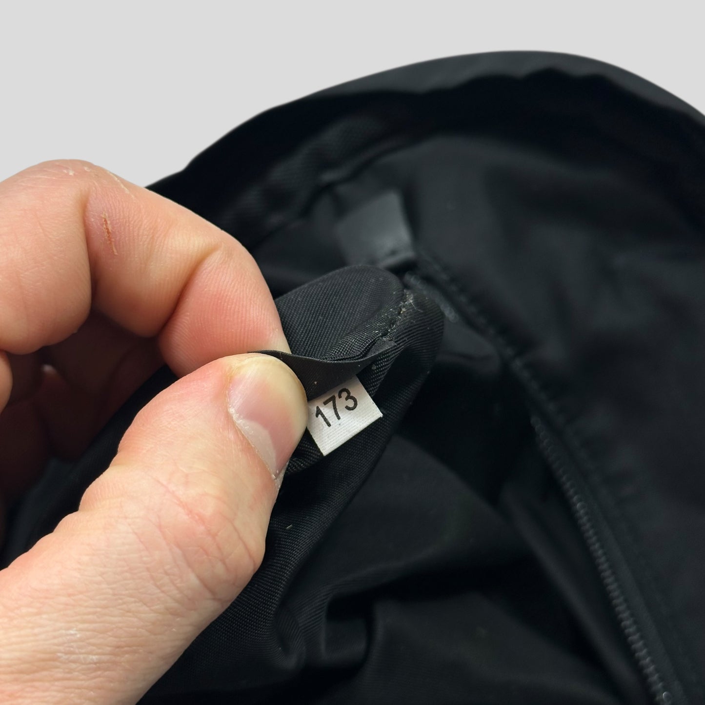 Prada 2018 Rubber Race Logo Nylon Sling Harness Backpack