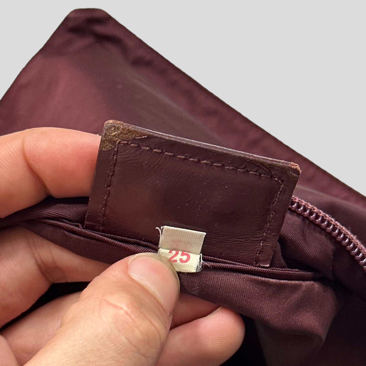 Prada Milano 00’s Nylon Rectangle Crossbody Bag