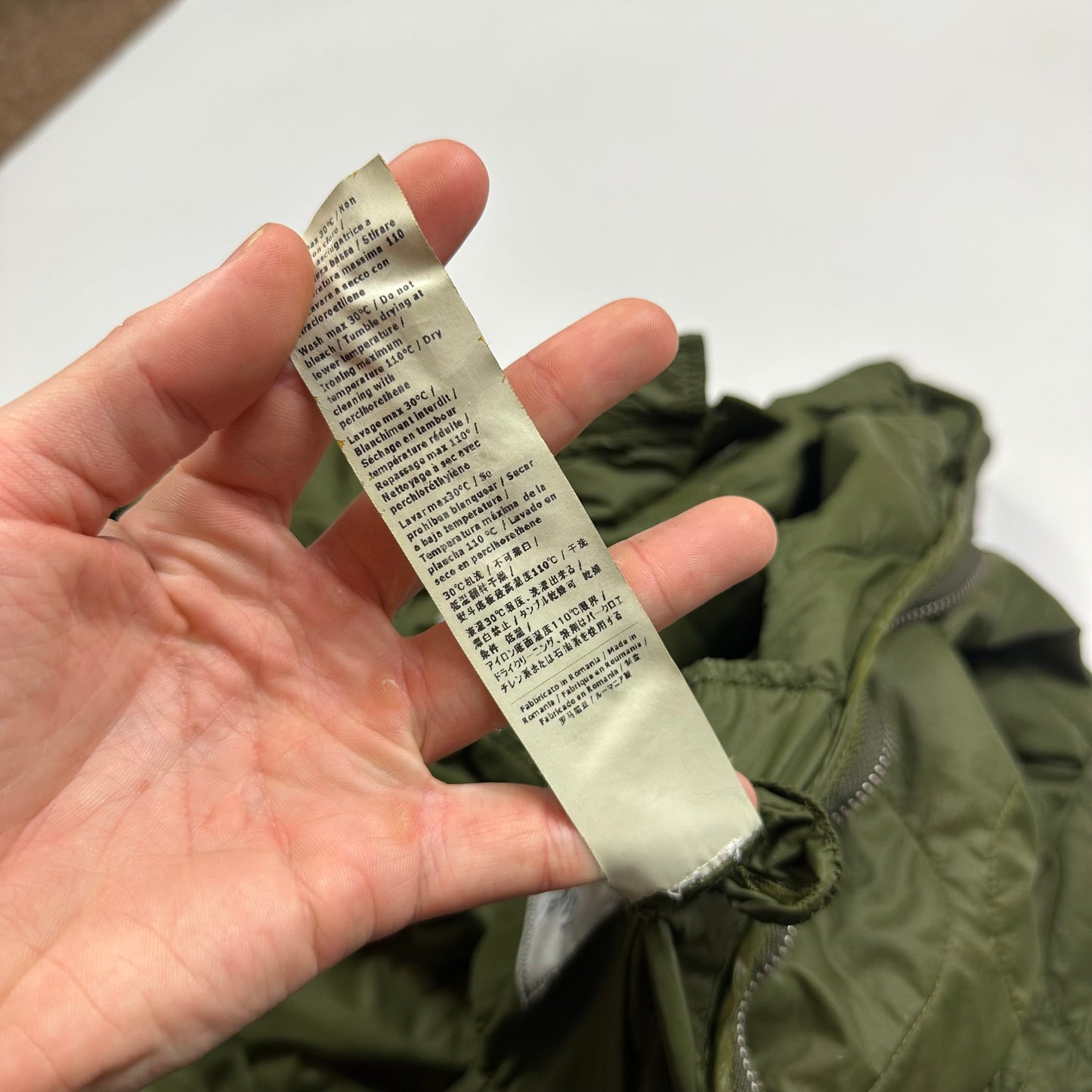 CP Company 00’s Onion Stitch Quilted Puffer Jacket - L