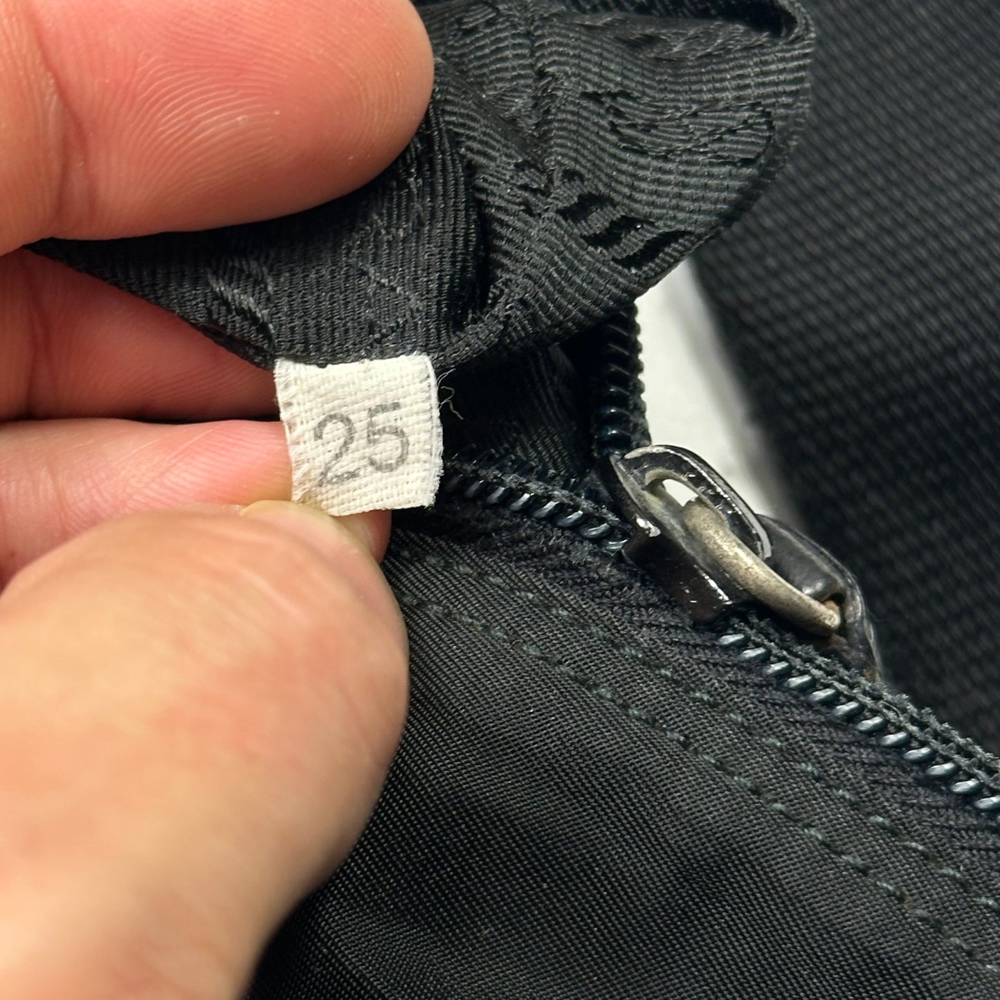 Prada Milano 90’s Black Nylon Tote Bag