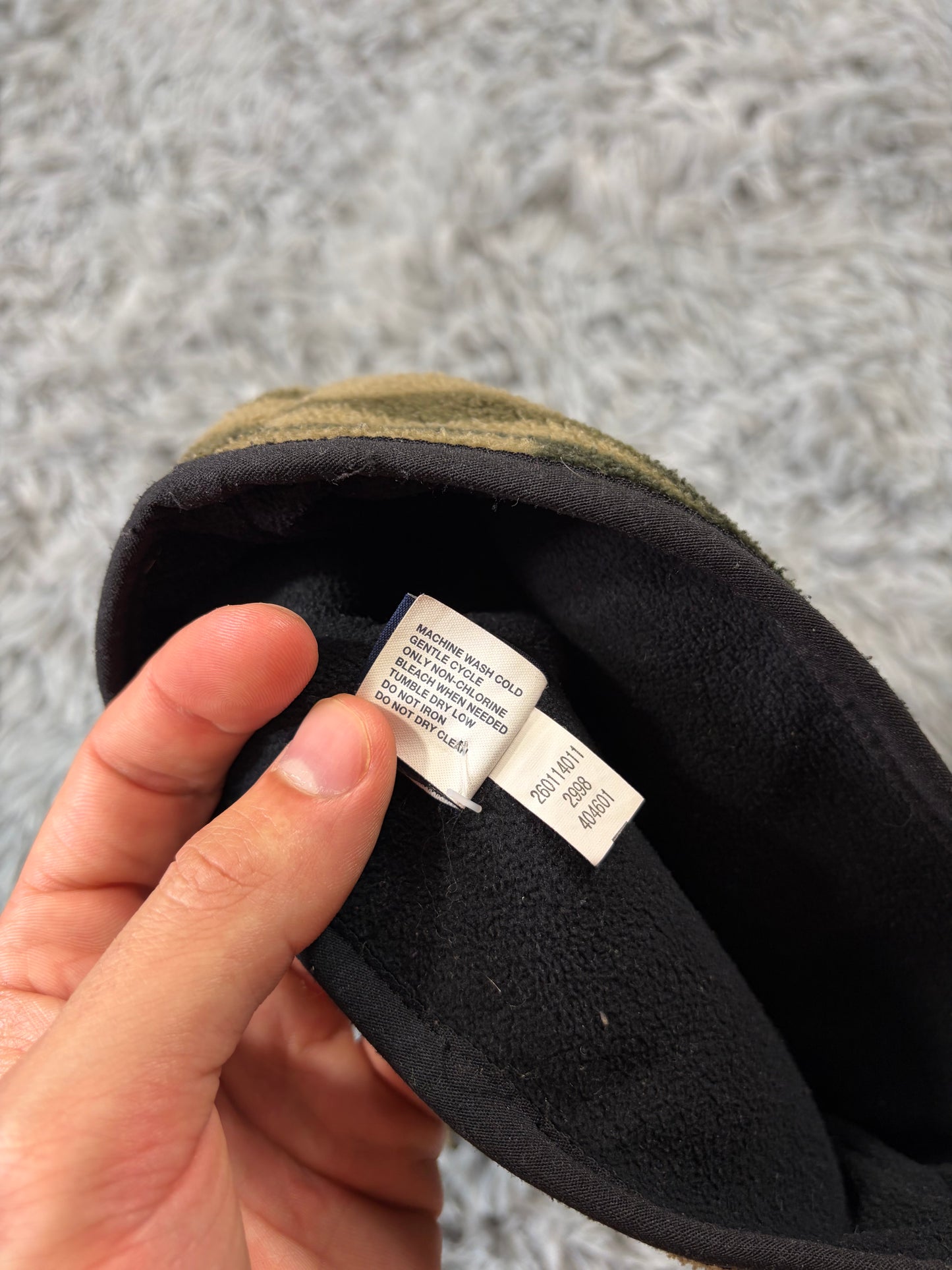 GAP 00’s Jester Bobble Camo Fleece Ski Hat - S/M