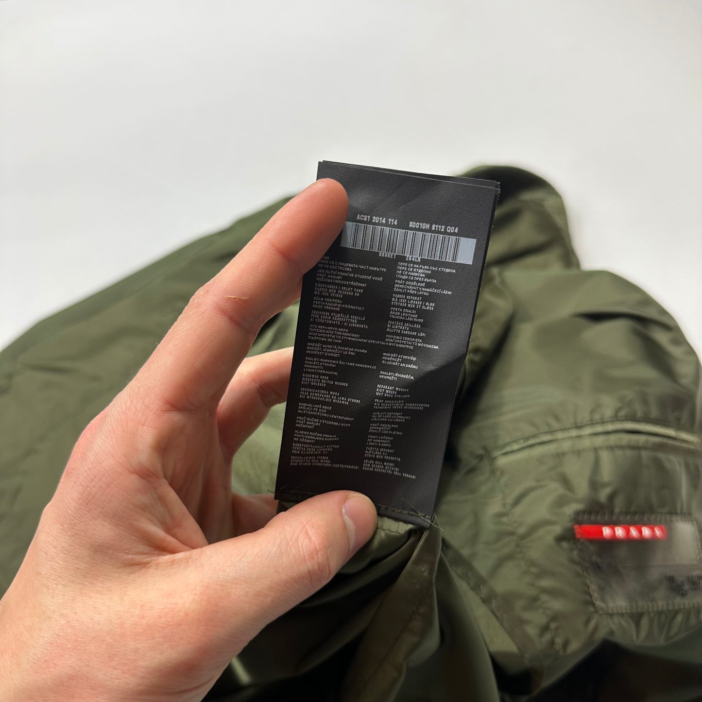 Prada Sport 2014 Nylon PU Shimmer Blazer Jacket - IT52 (M/L)