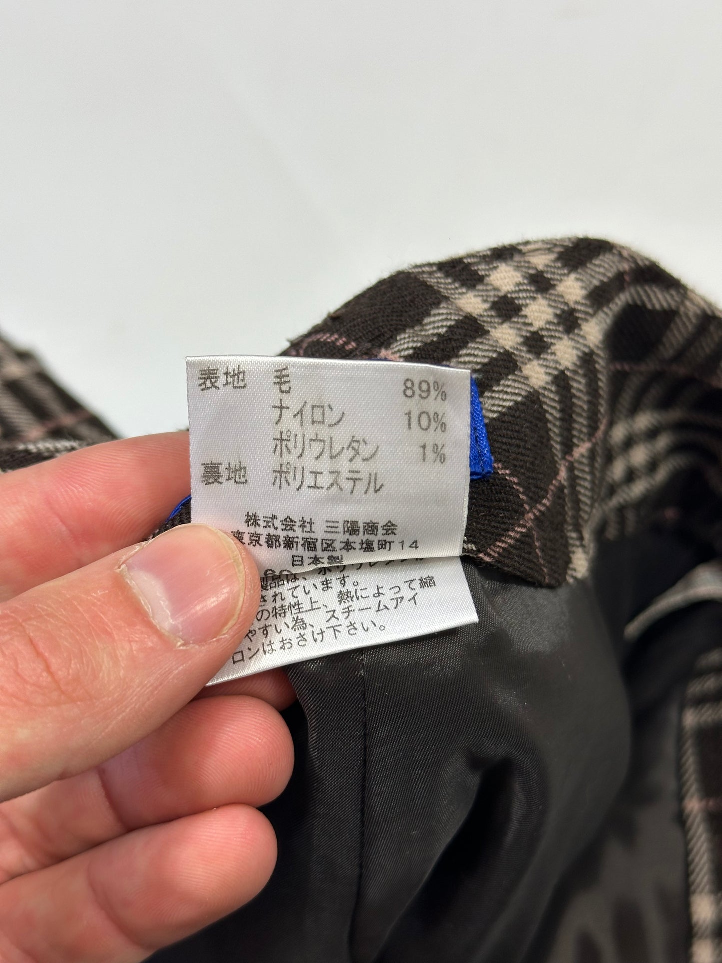 Burberry 00’s Pink Prorsum Logo Nova Check Capri Trousers - UK6