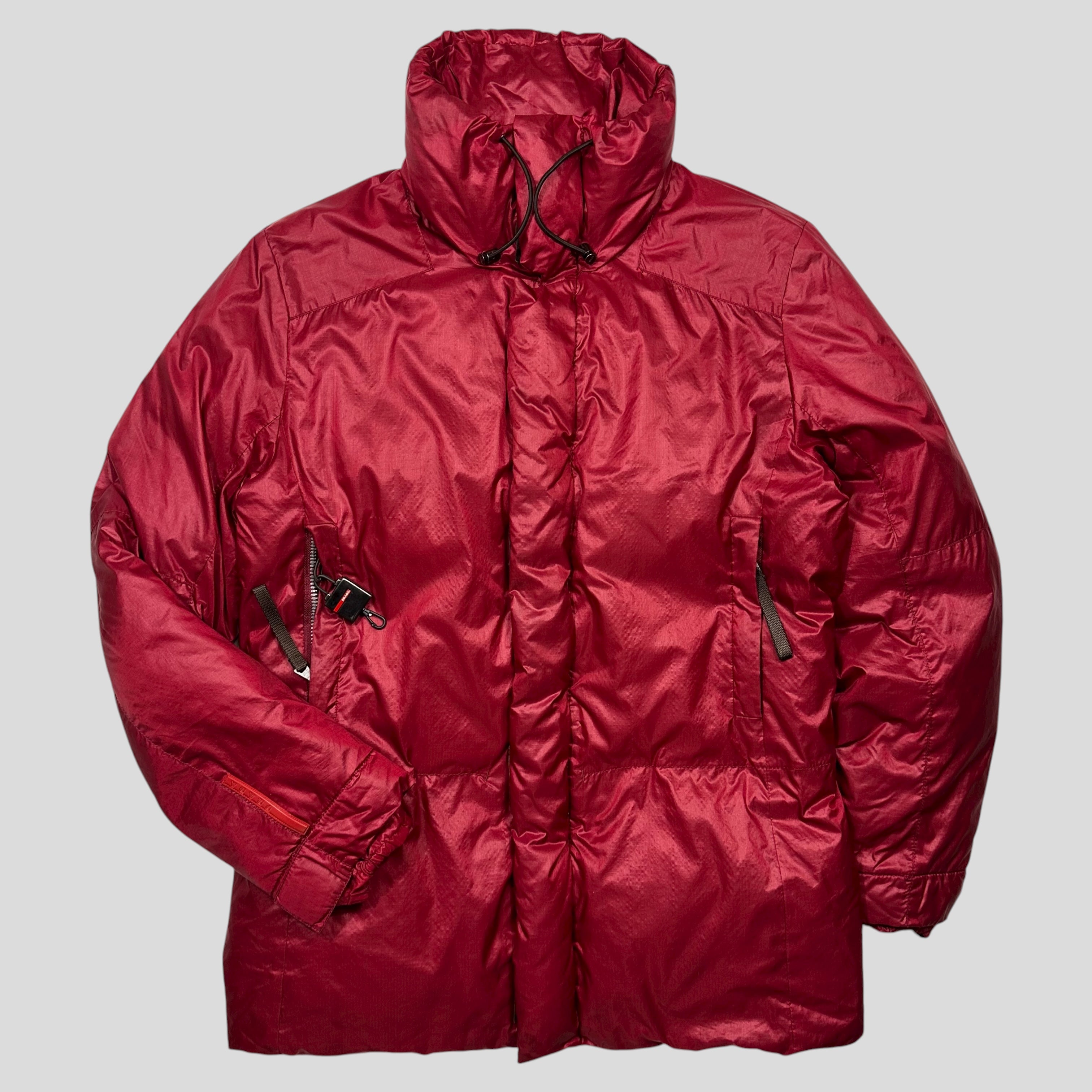 prada sport archive down jacket puffer Prada Sport Puffer Jacket (L) \u2013 PASTDOWN