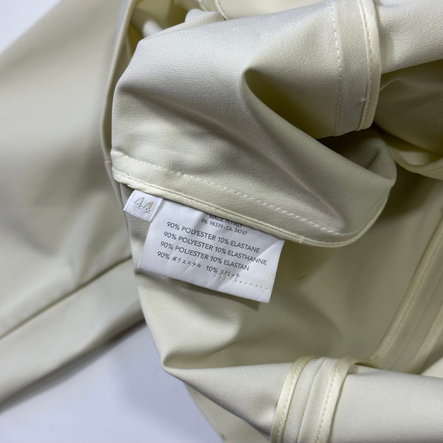 Prada Milano SS99 Tecno Stretch Belted Blazer Jacket - IT44