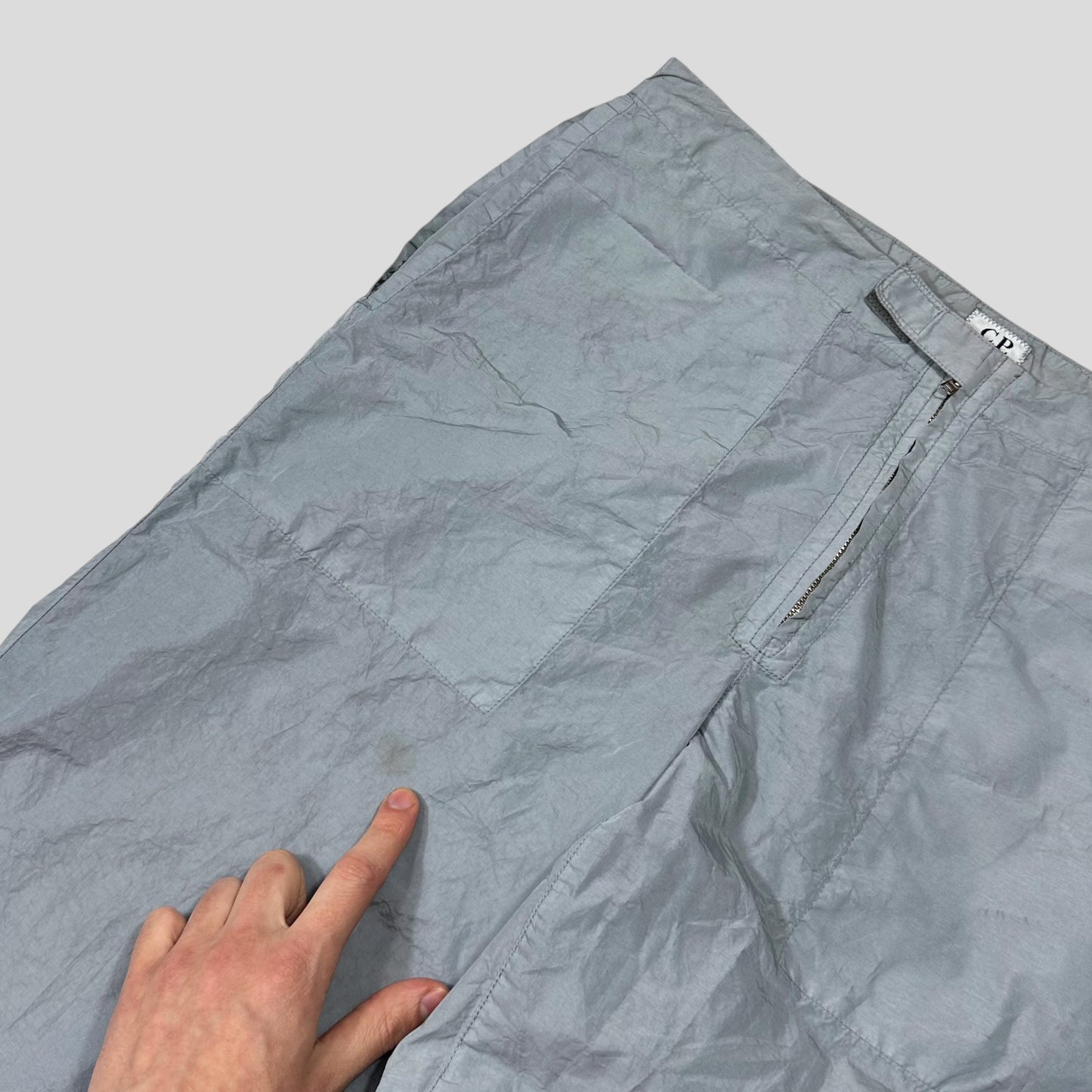 CP Company 2000 Ice Blue Millenium Nylon Technical Trousers - 34