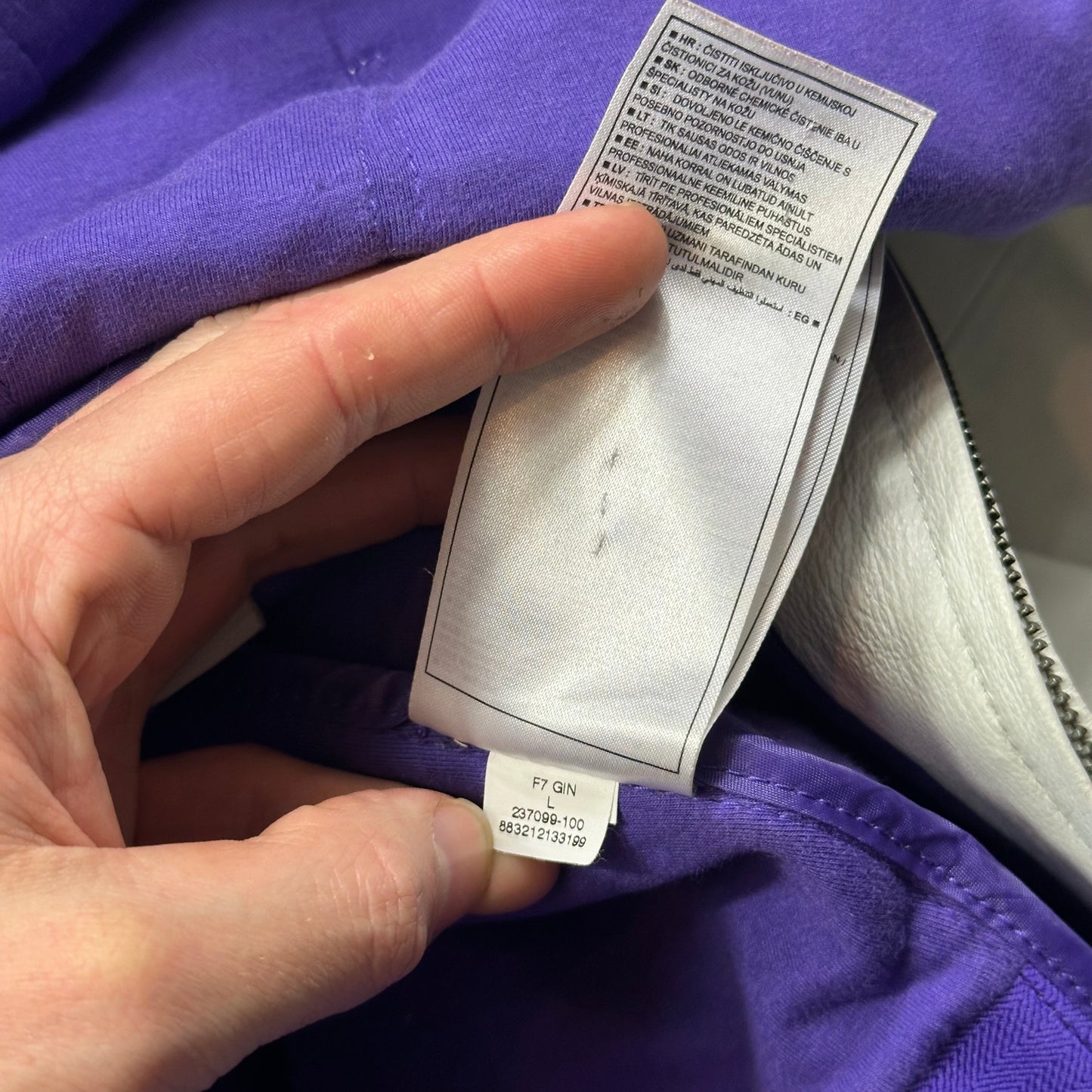 Nike 2007 Tony Spackman Articulated Slice Leather Jacket - L