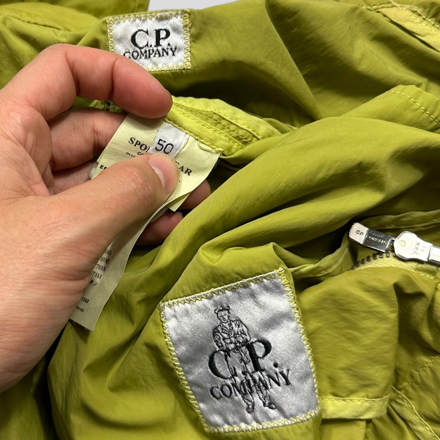 CP Company SS08 Baruffaldi Green Technical Goggle Jacket - S/M