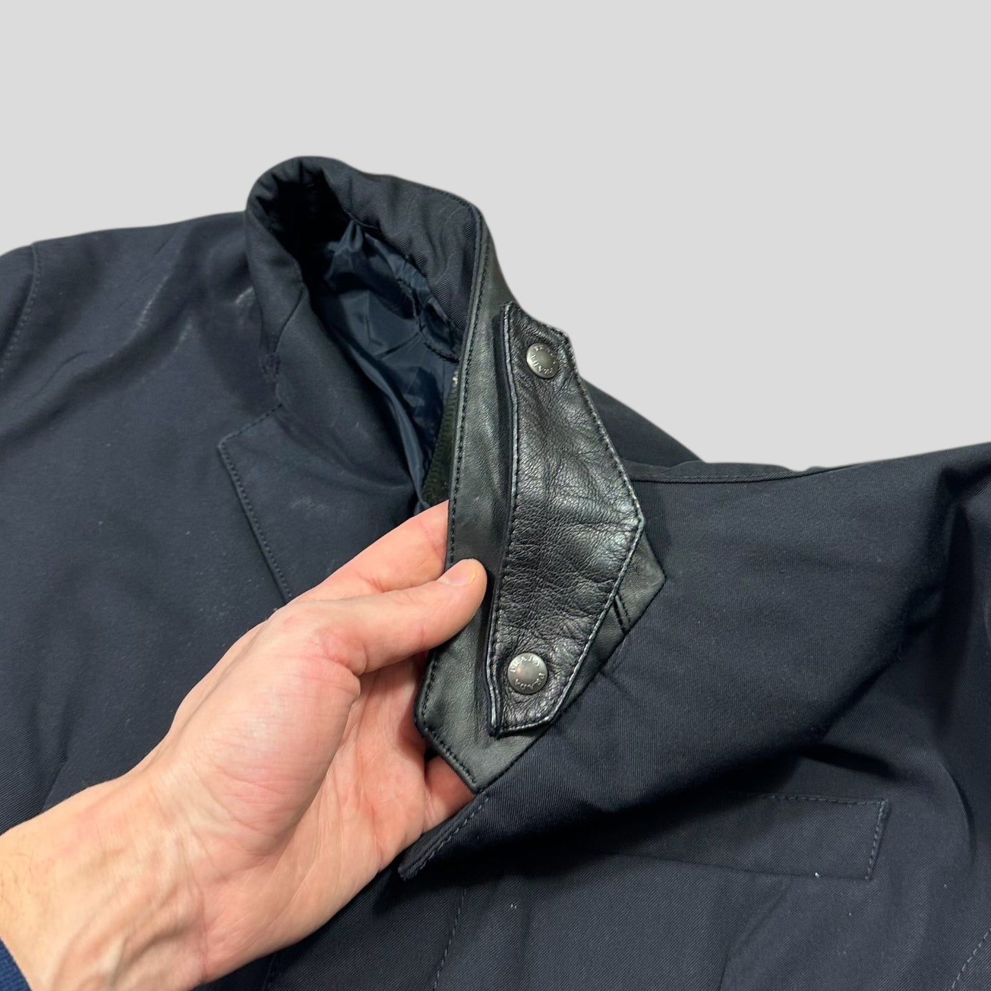 Prada Sport 2007 Wool + Leather Modular Padded Blazer Jacket - IT54 (L)