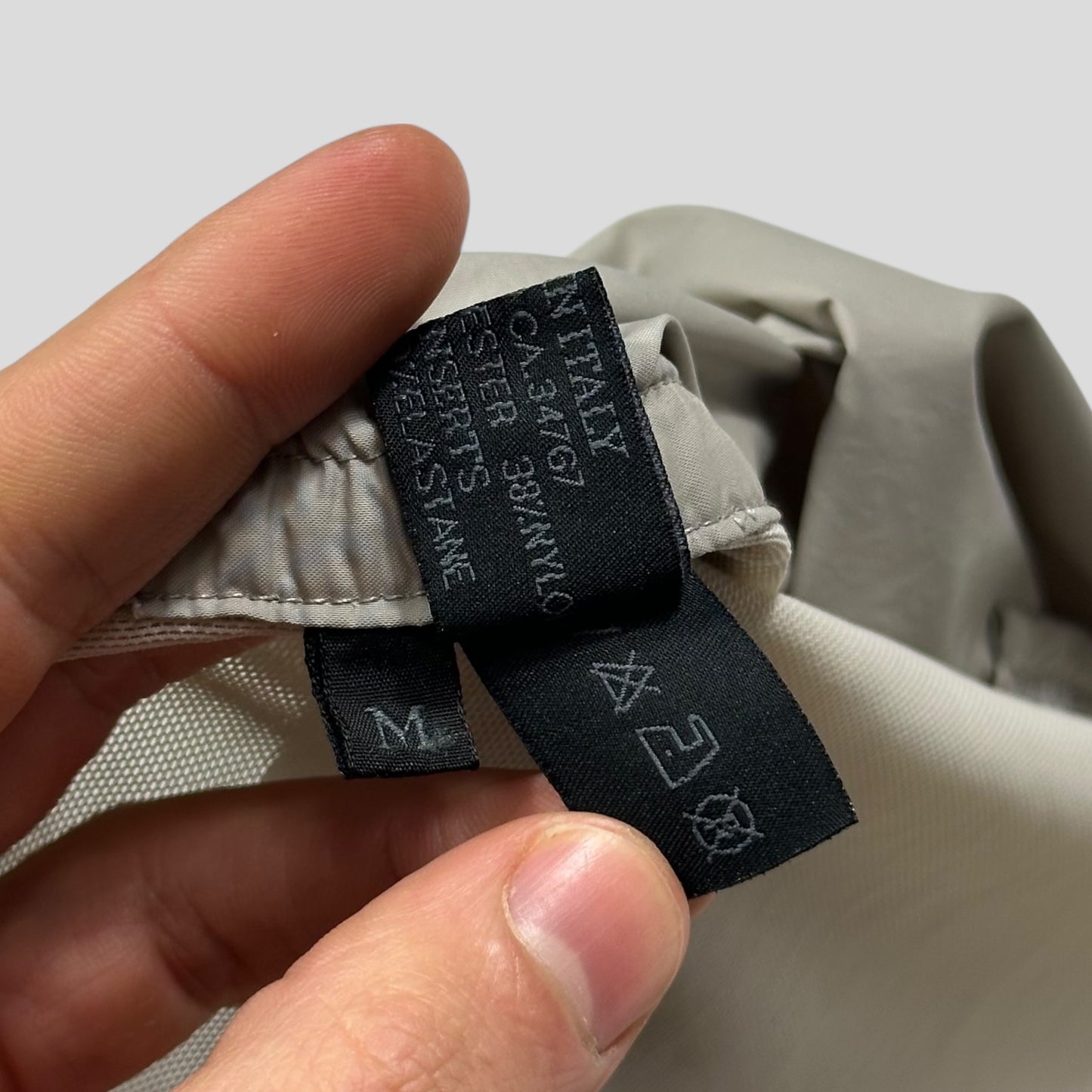 Prada Sport SS00 Mesh Panelled Gel Seam Nylon 1/2 Shirt - M