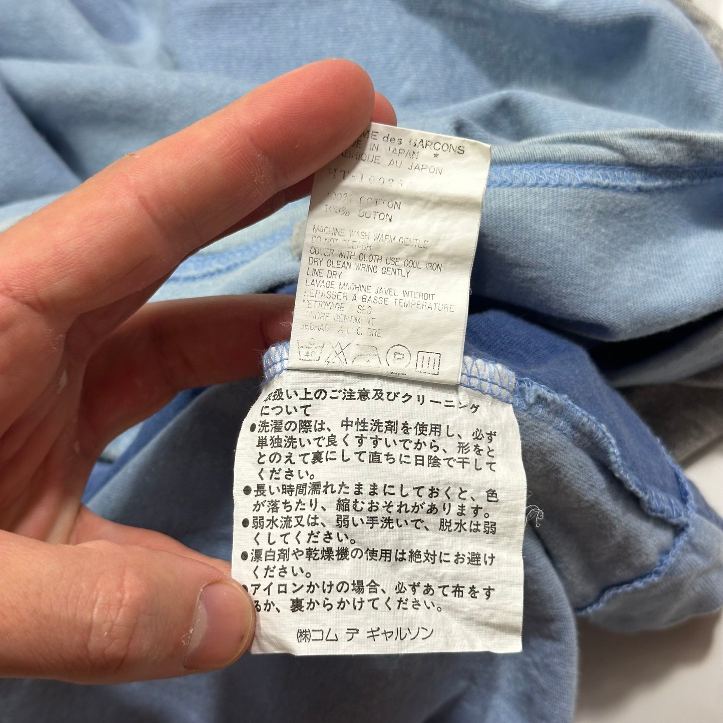 Comme Des Garçons Homme 1993 Reconstructed Asymmetrical Longsleeve - M/L