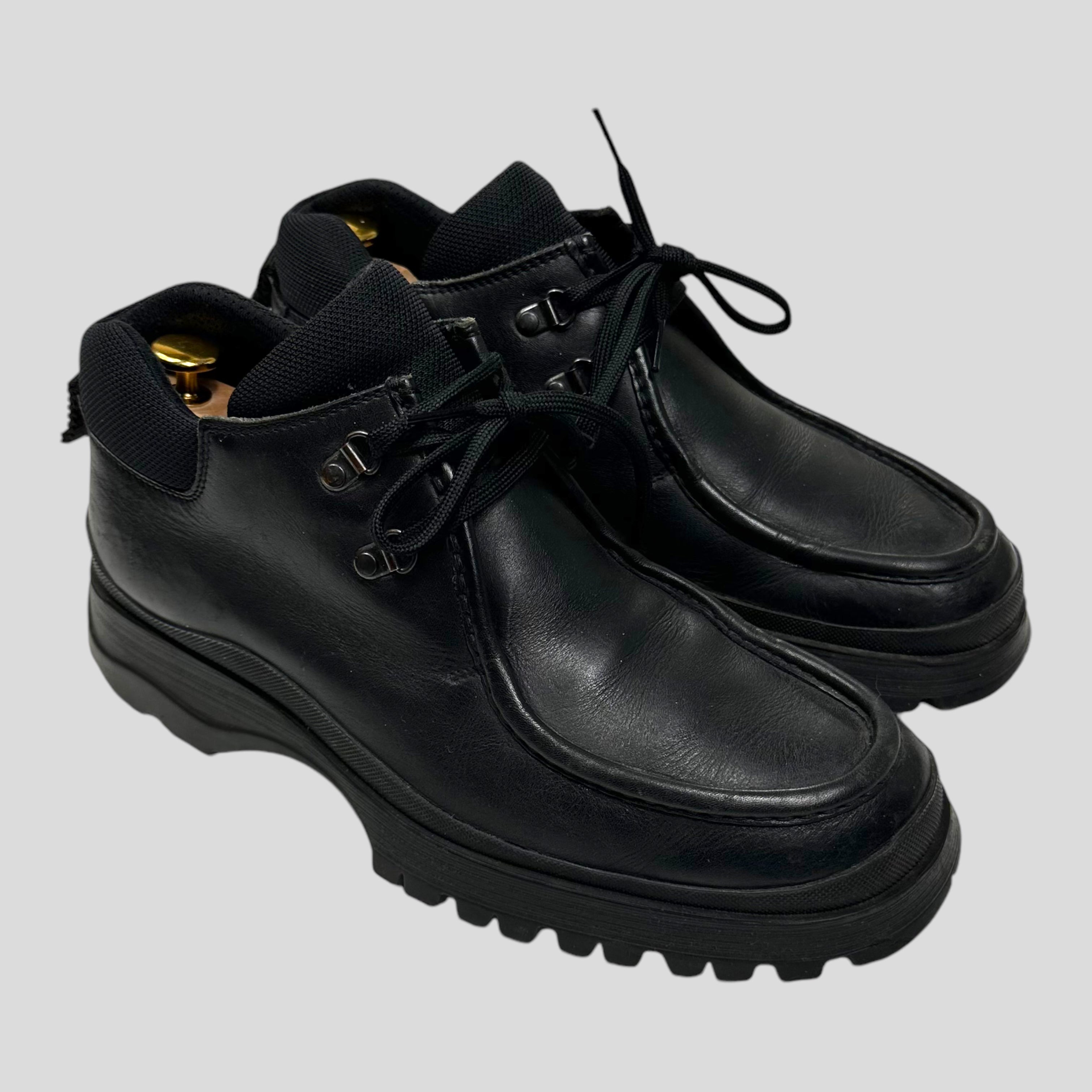 Prada Milano Leather Hiking Paraboot UK10 Warmwaves