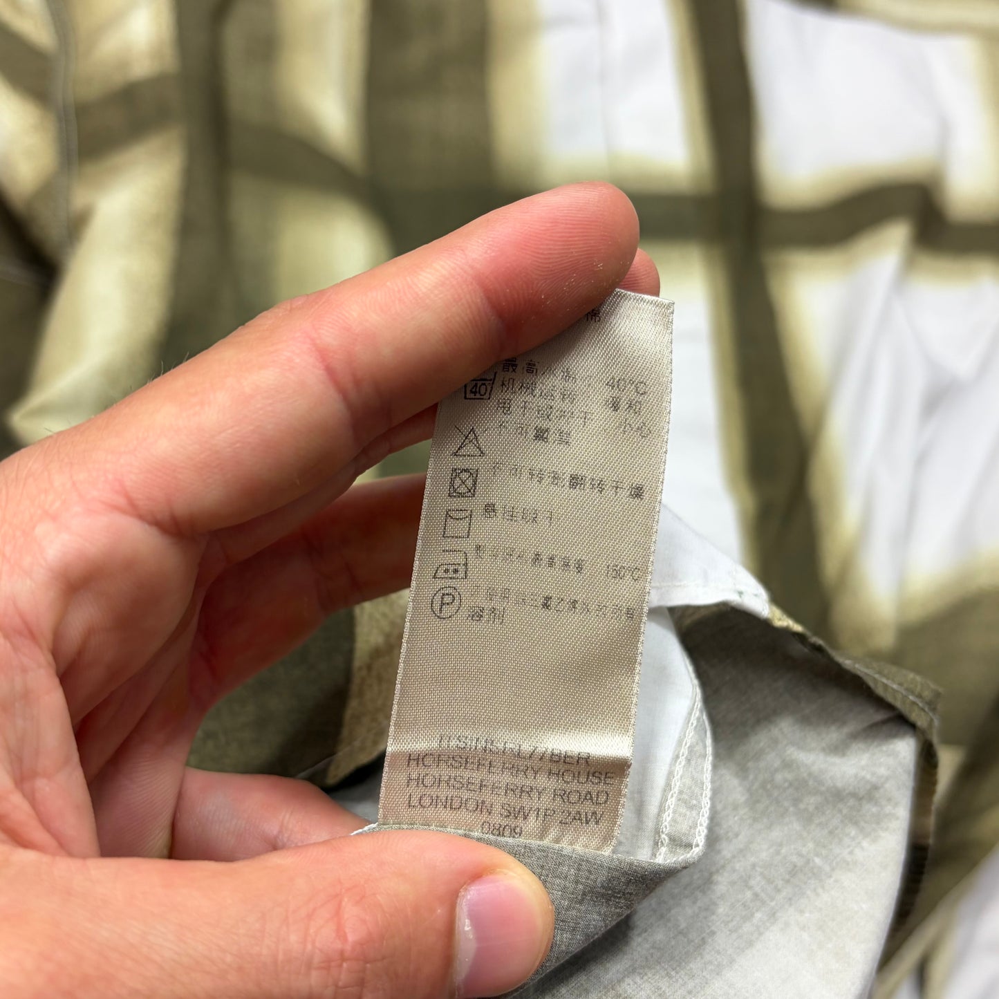 Burberry Sublimation Acid Print Nova Check Shirt - M
