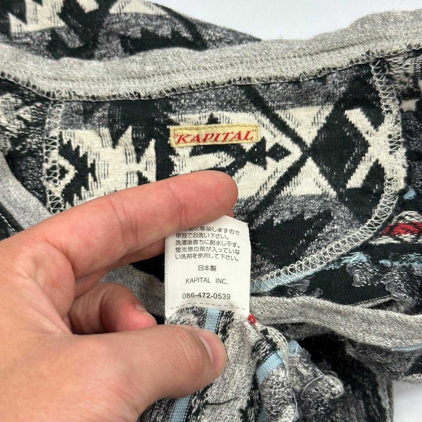 Kapital Tribal Print Vest - S