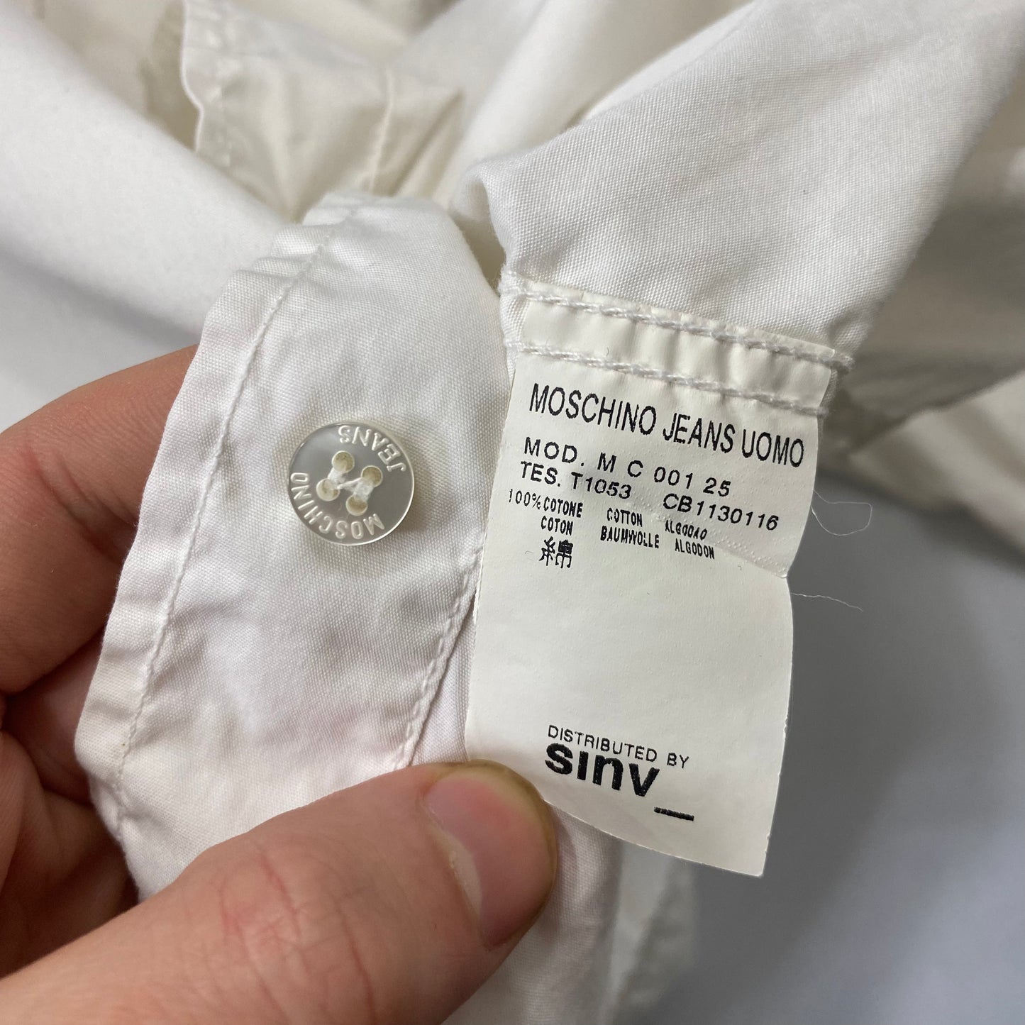 Moschino Jeans 00’s Back Graphic - L