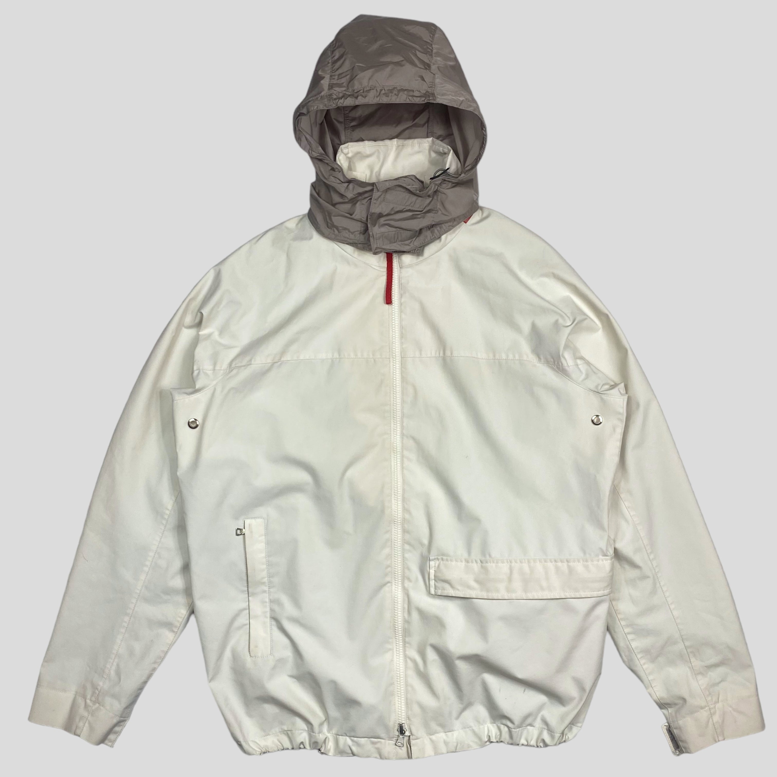 Prada Sport SS2000 Convertible Goretex Prototype Jacket L Warmwaves