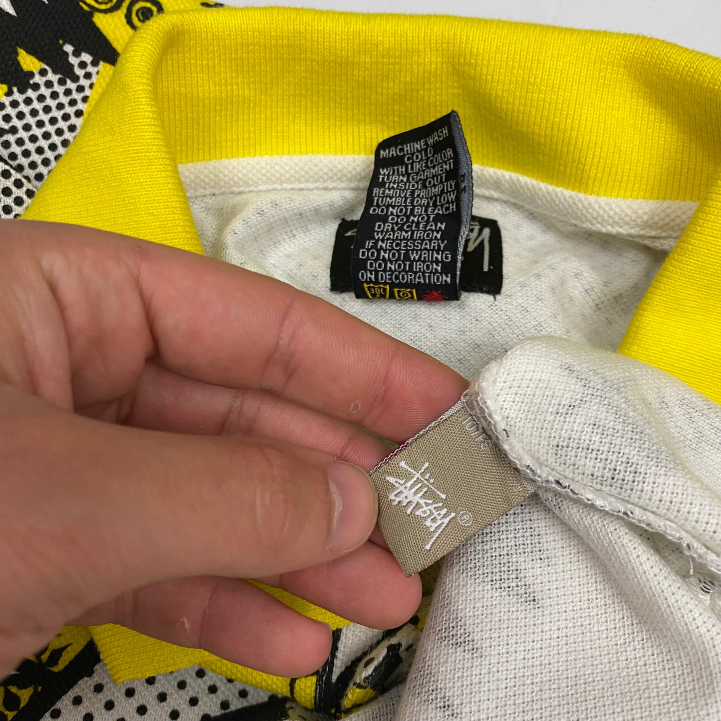 Stussy 00’s Increase The Peace Bubble Polo - M