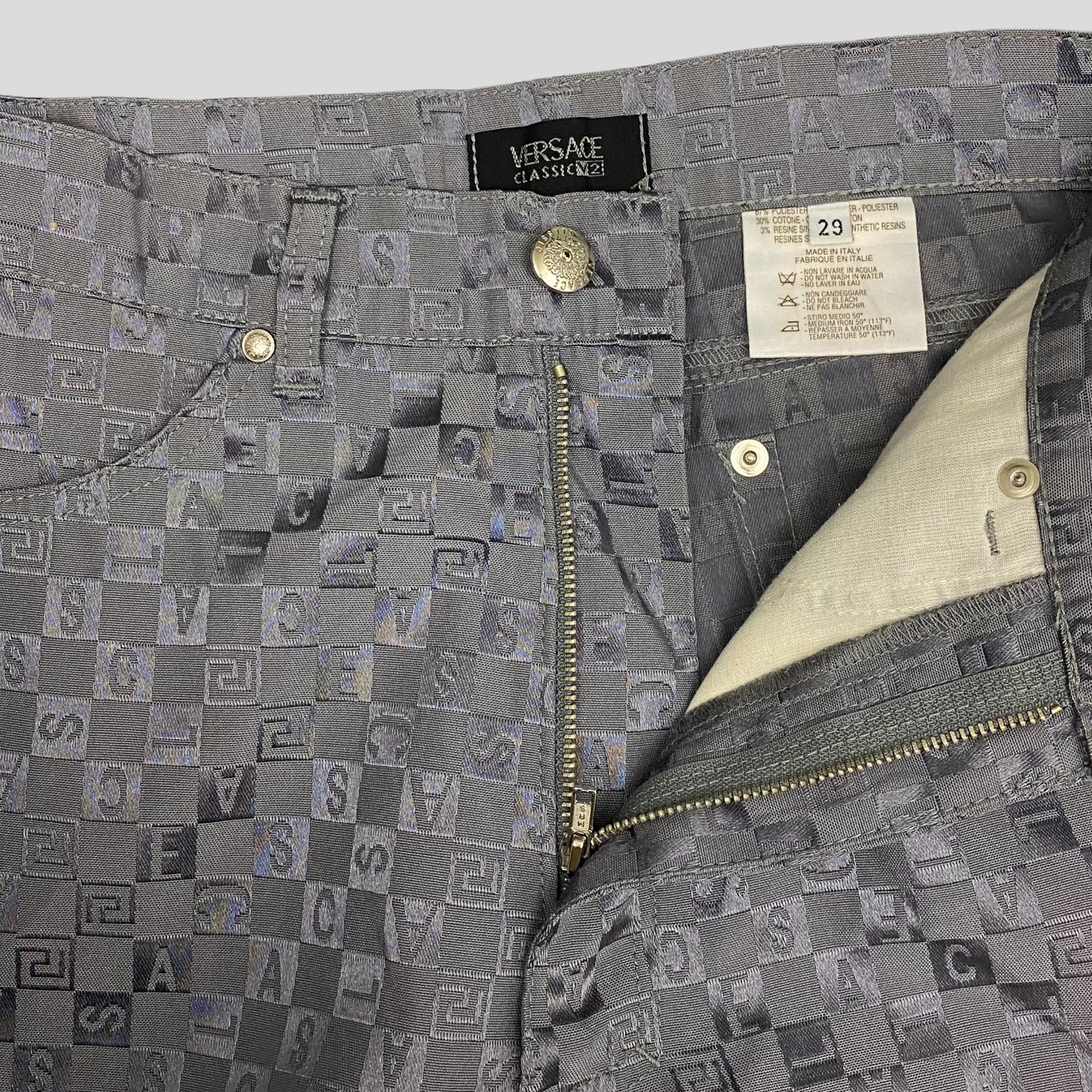 Versace Classic V2 Monogram Trousers - W27/28