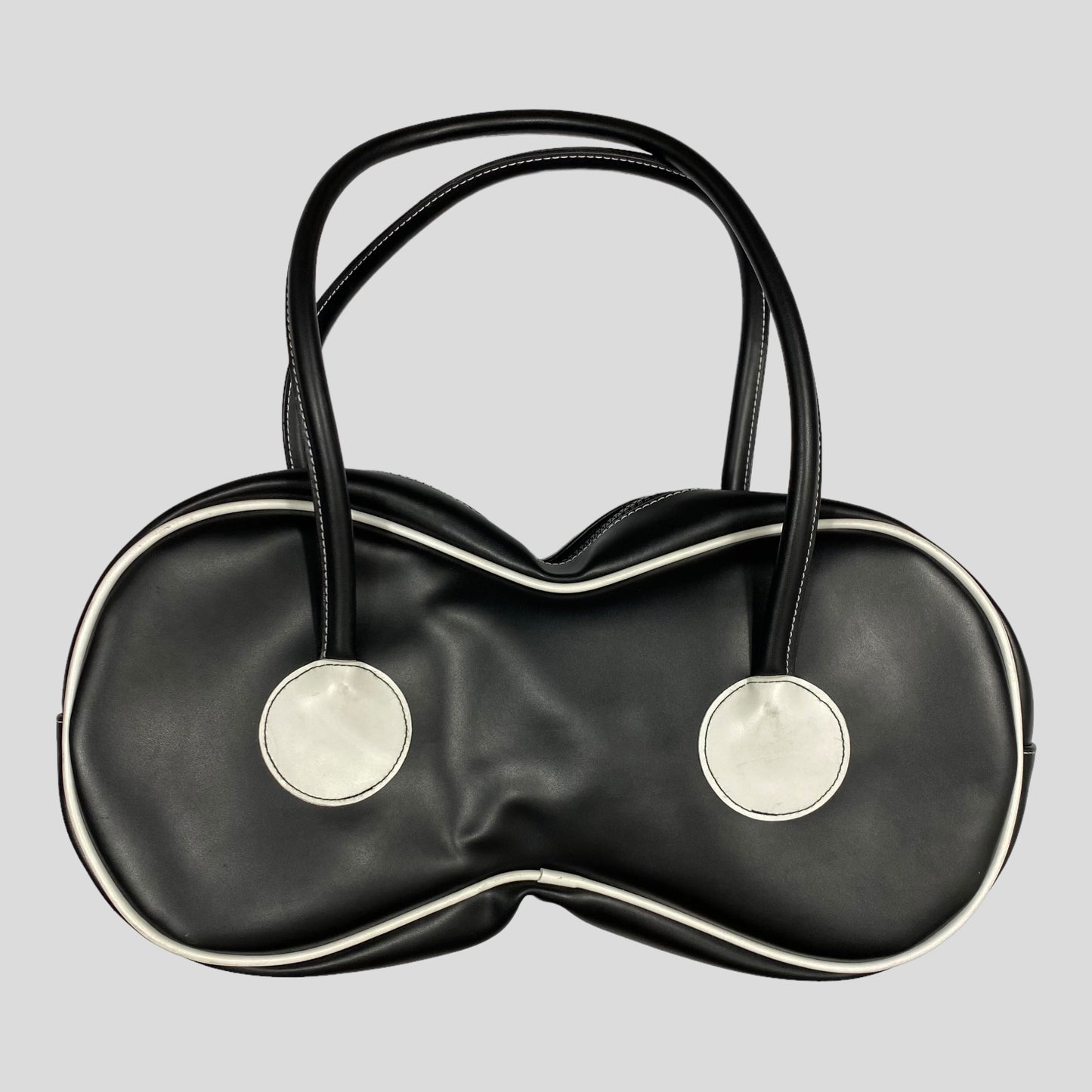 W+LT 2003 Faux Leather Puk Puk Eyes Handbag