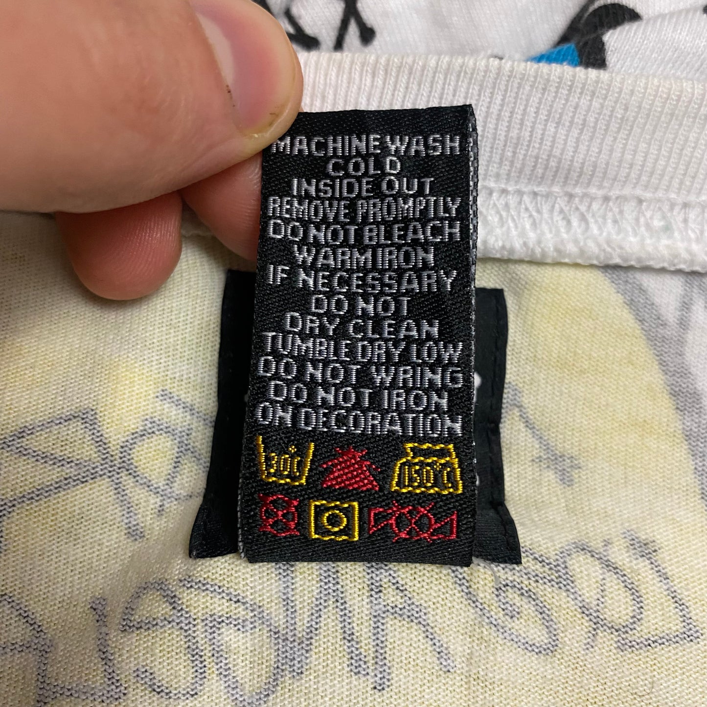 Stussy 00’s Speech Bubble Print Tee - L