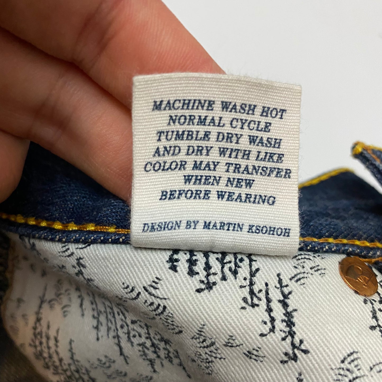 RMC 00’s Embroidered Denim Jeans - w28