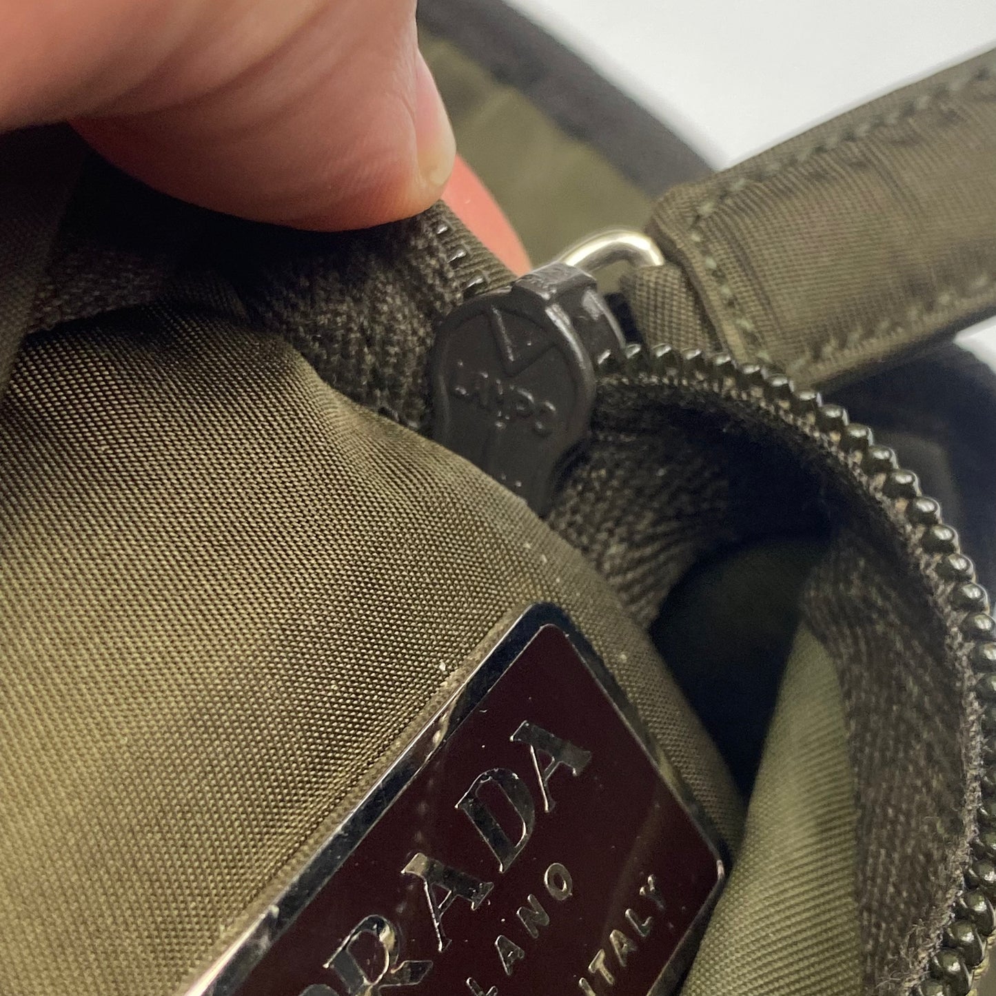 Prada 1999 Nylon Tactical Belt Bag - L