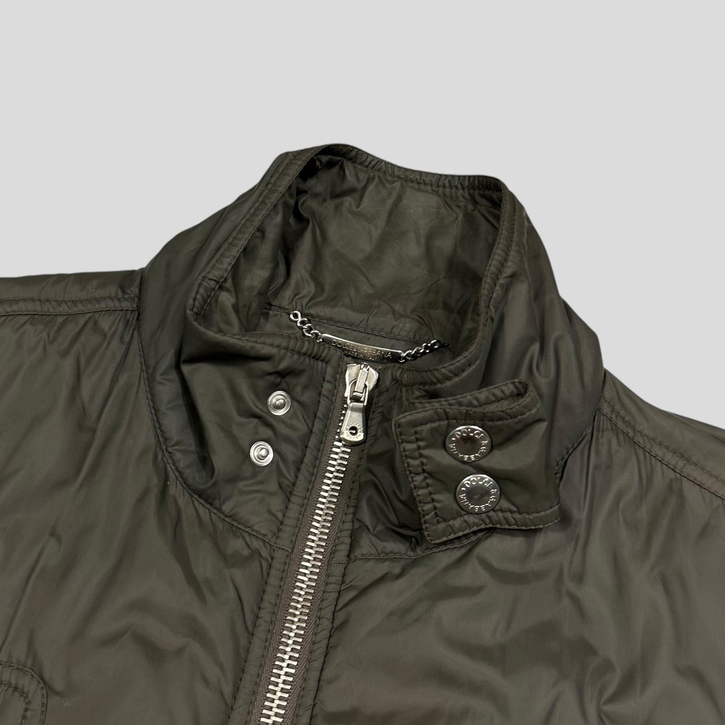 Dolce & Gabbana AW 2003 Multipocket Flight Jacket - L