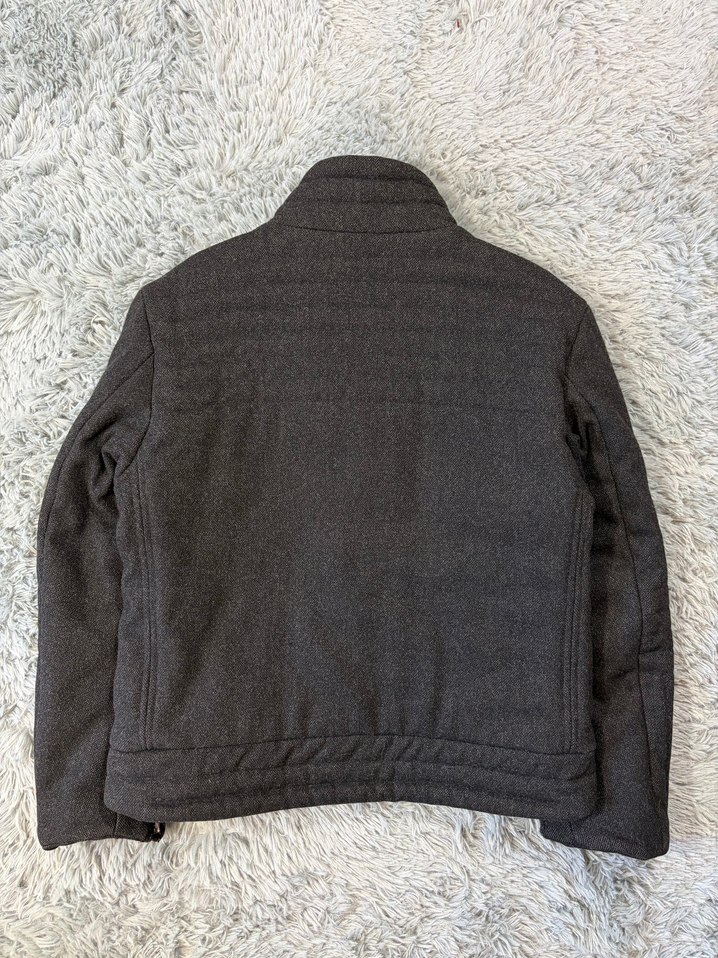 Gucci by Tom Ford AW00 Wool 3D Ribbed Runway Biker Jacket - IT50