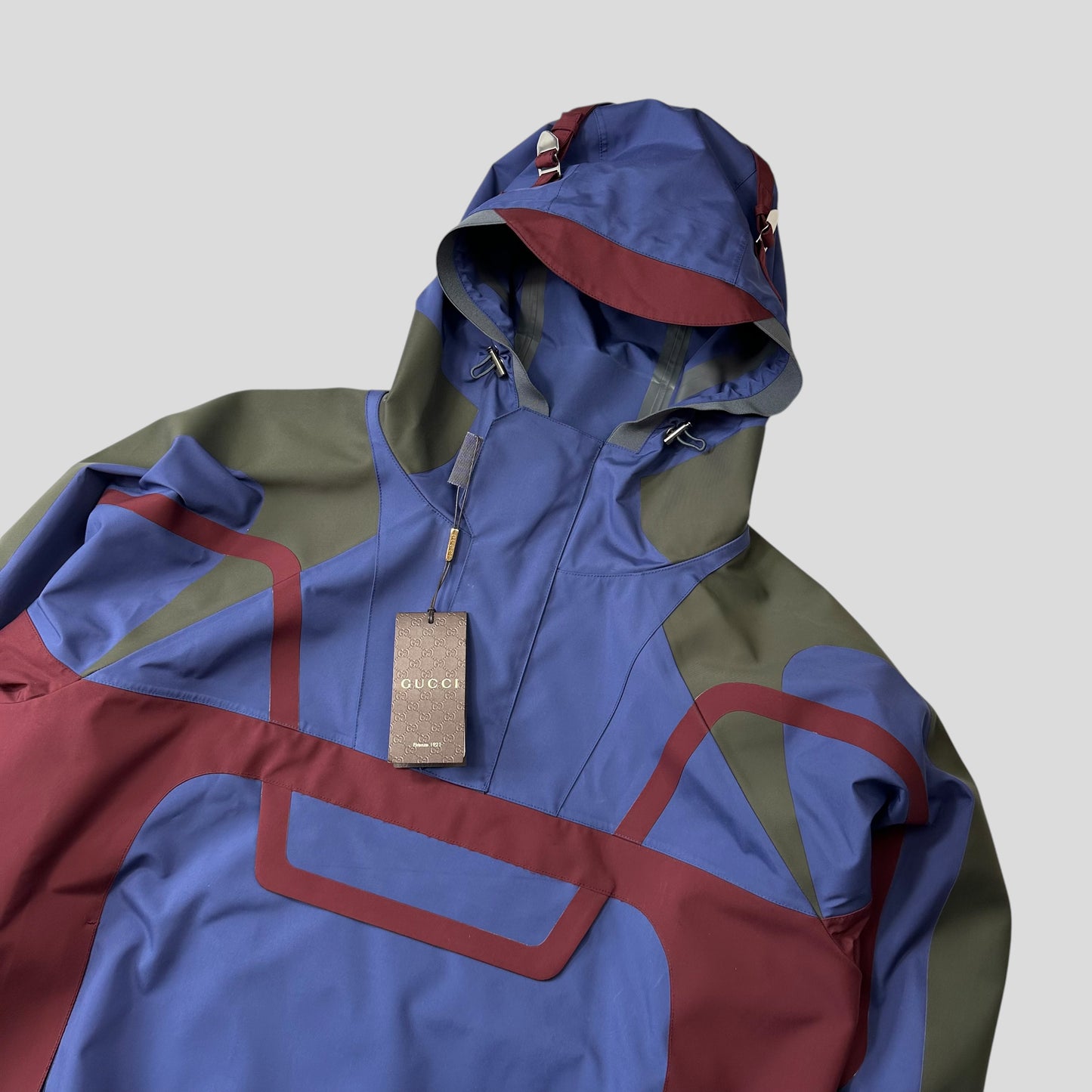 Gucci 2014 Runway Ultra Technical Taped Seam Pullover Jacket - L/XL